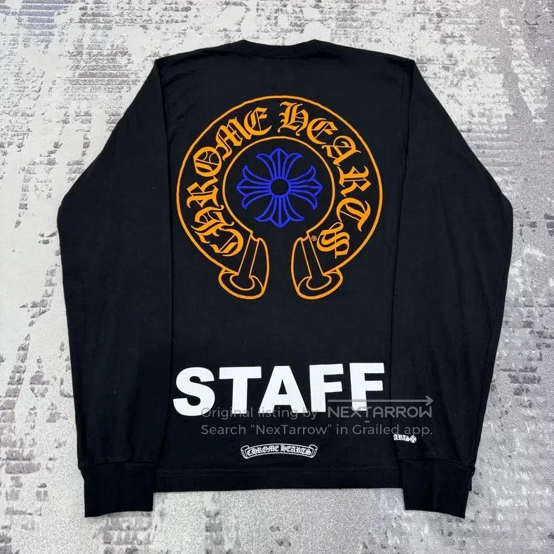 Chrome Hearts CHROME HEARTS Size M Pattern jacquard round neck pullover l Size US M / EU 48-50 / 2 - 2 Thumbnail