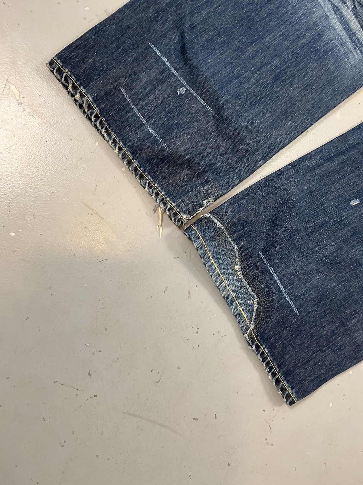 Ed Hardy × Vintage Vintage Edhardy loose fit big pocket distressed denim Size US 40 / EU 56 - 9 Thumbnail