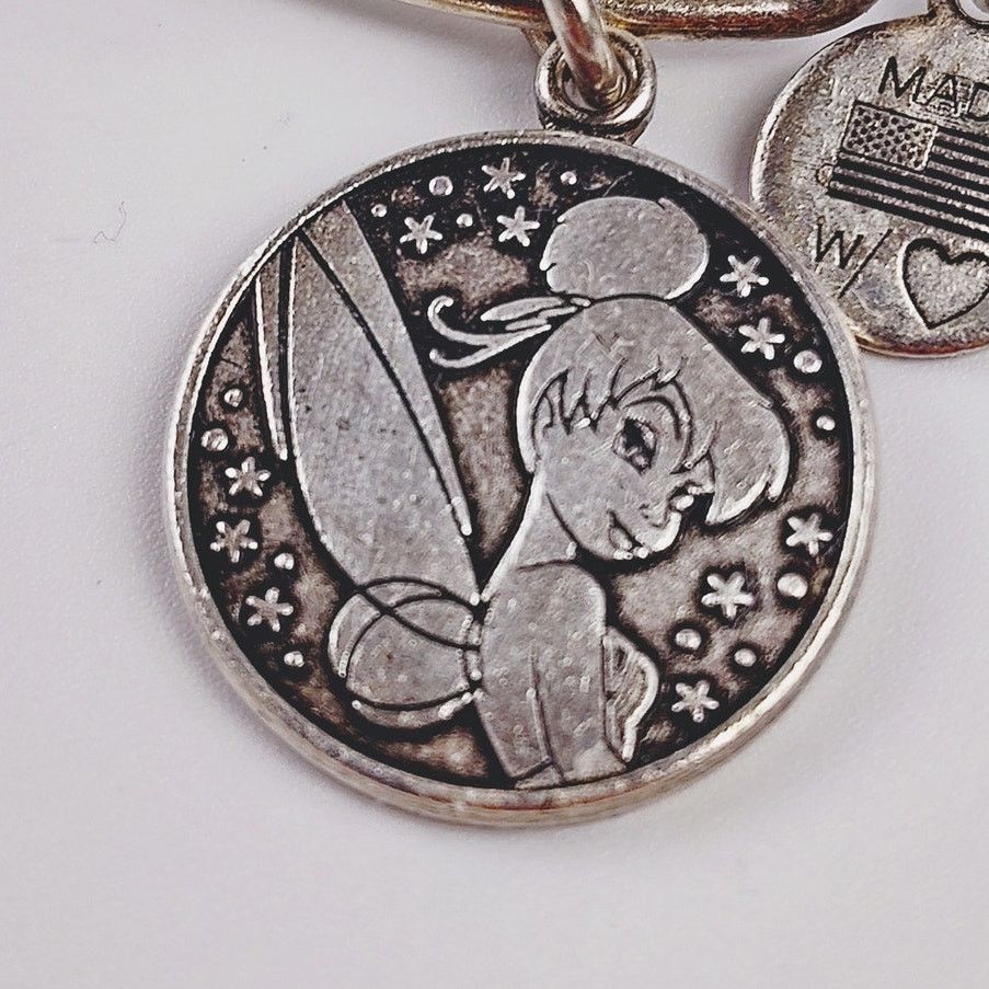 Disney Disney x Alex and Ani Tinker Bell Silver Charm Bracelet Size ONE SIZE - 2 Thumbnail