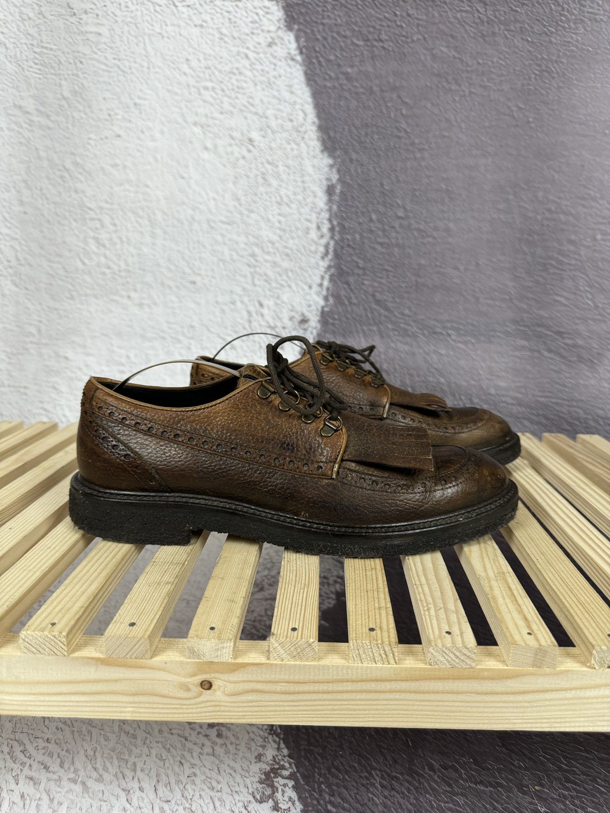 Fendi Fendi Roma leather brown loafers casual shoes Size US 9 / EU 42 - 2 Thumbnail