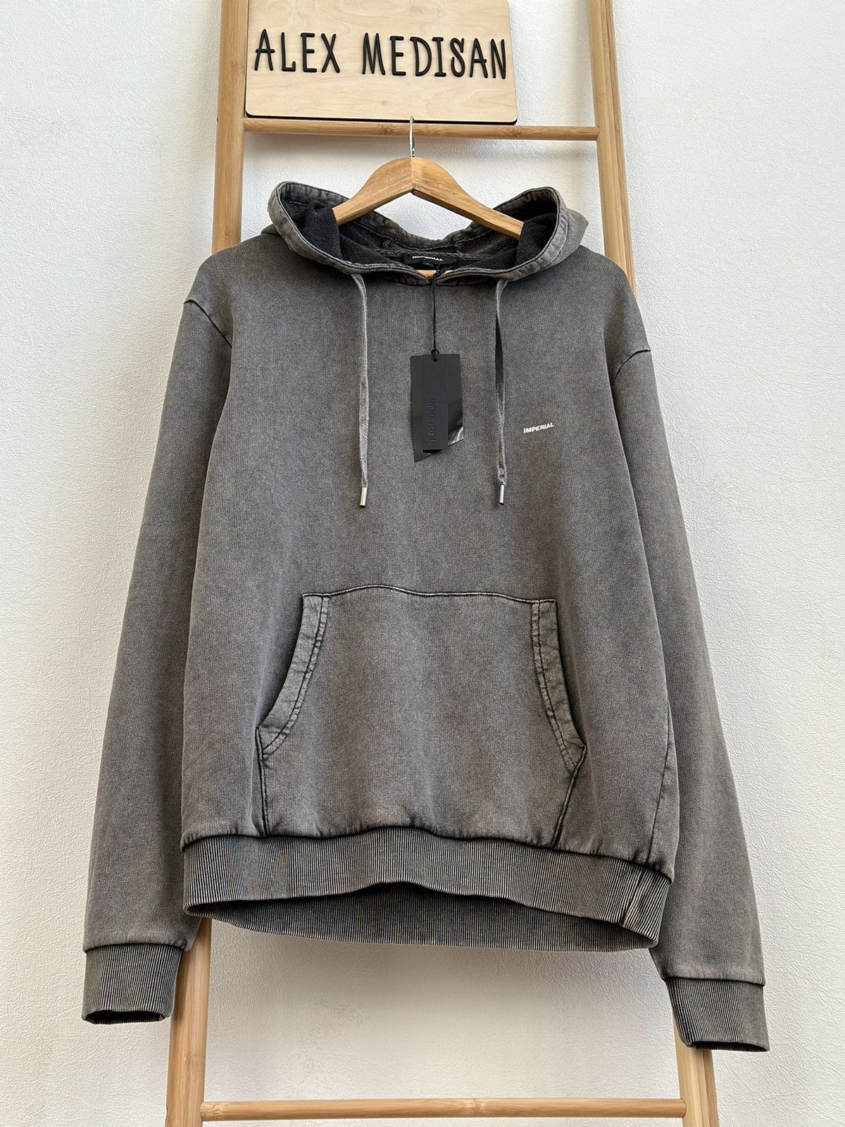 image of Hoodie Imperial in Grey, Men's (Size Large)