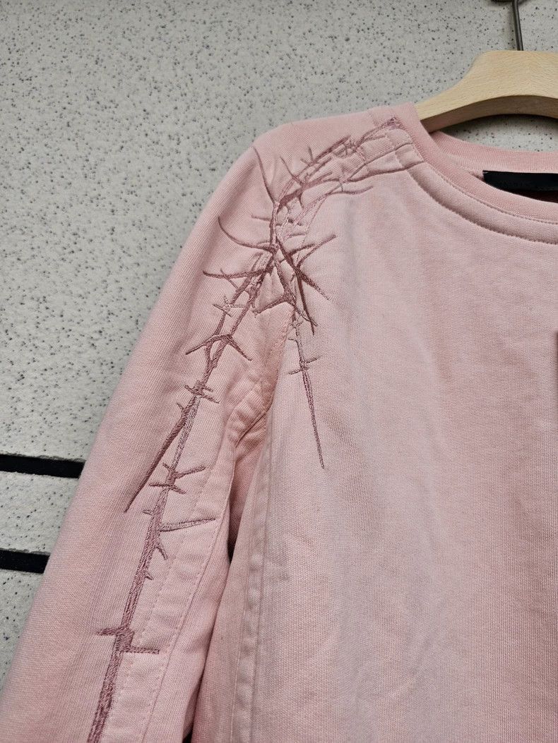 Haider Ackermann Haider Ackermann Long Sleeve Pink Sweatshirt-2506 Size M / US 6-8 / IT 42-44 - 3 Thumbnail