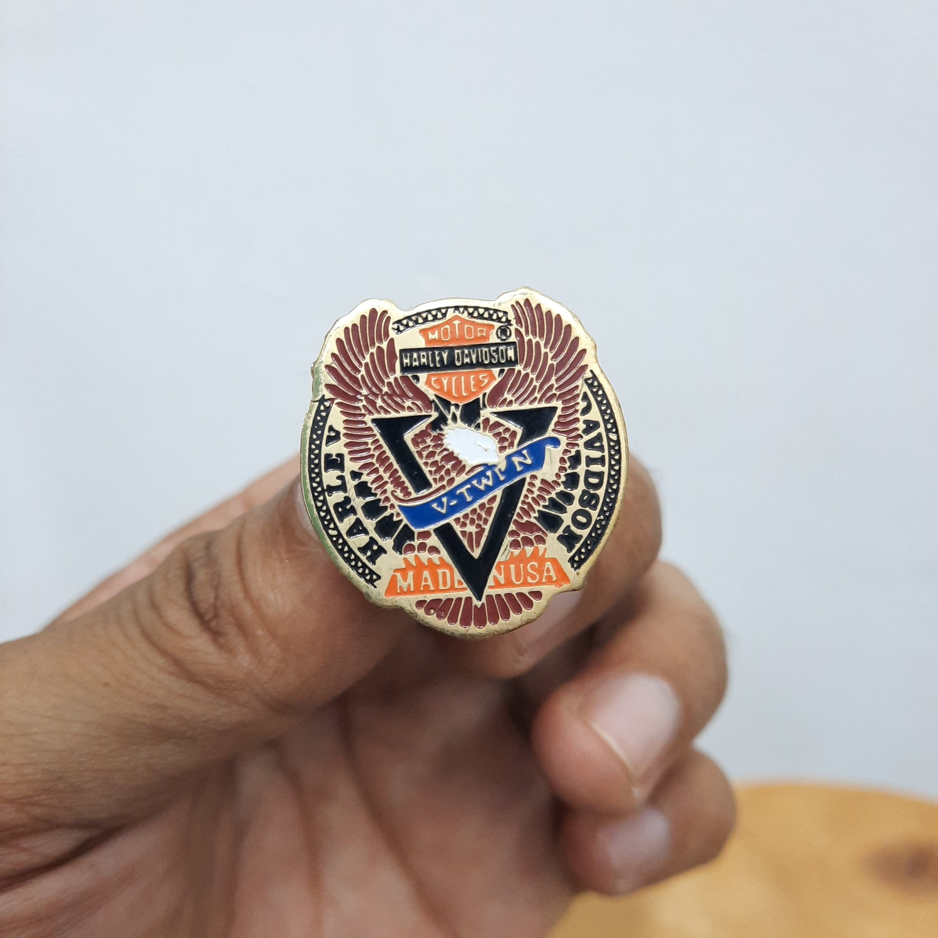 Harley Davidson Rare💥 Vintage 70s harley davidson motorcycle embroidery cap Size ONE SIZE - 9 Thumbnail