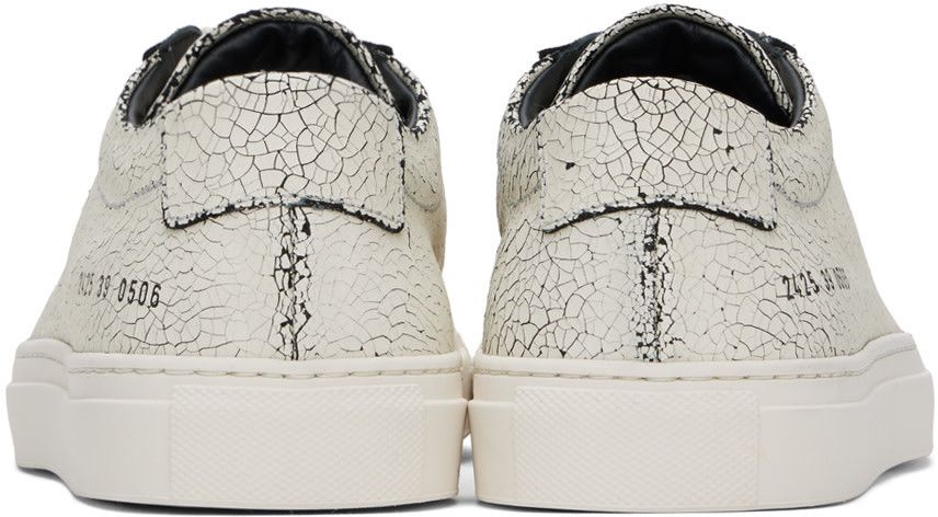 Common Projects COMMON PROJECTS ACHILLES CRACKED WHITE 2425 0506 US 13 EU 46 Size US 13 / EU 46 - 5 Thumbnail
