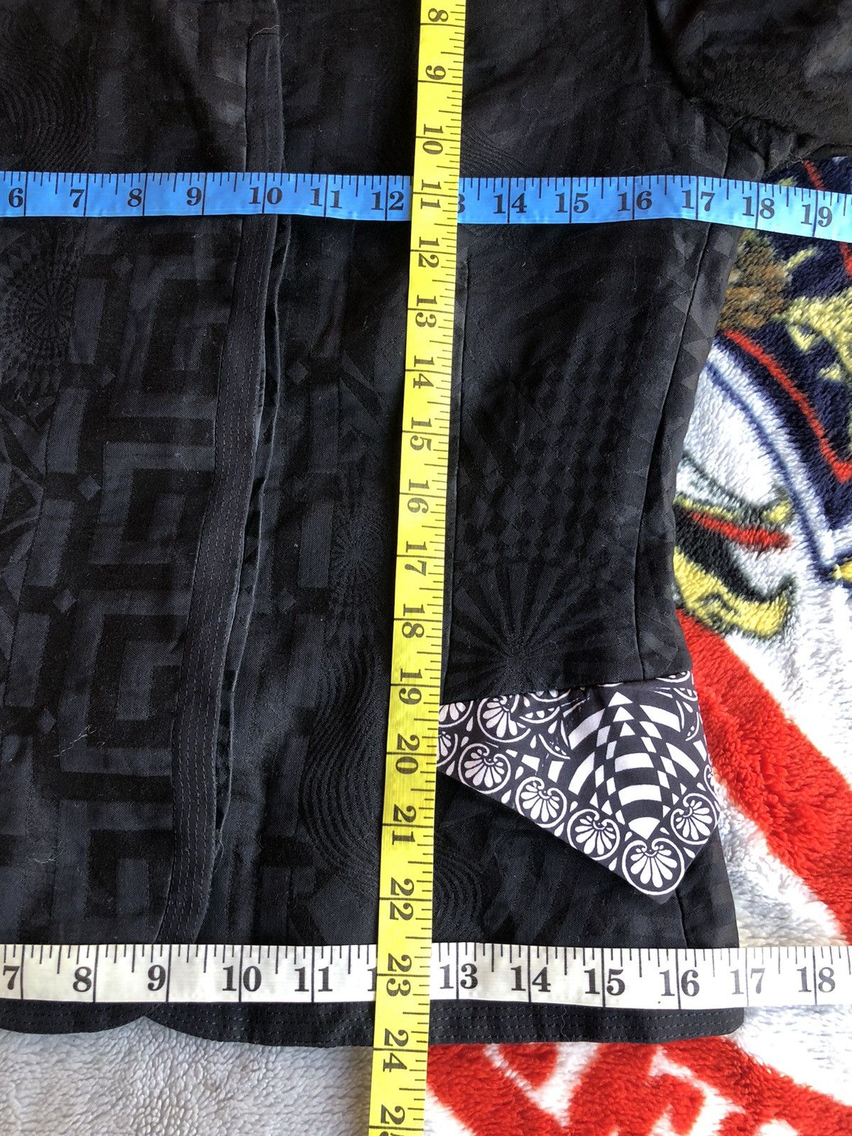 Versace Gianni Versace Couture Silk Cotton Jacquard Print Jacket Size S / US 4 / IT 40 - 11 Thumbnail
