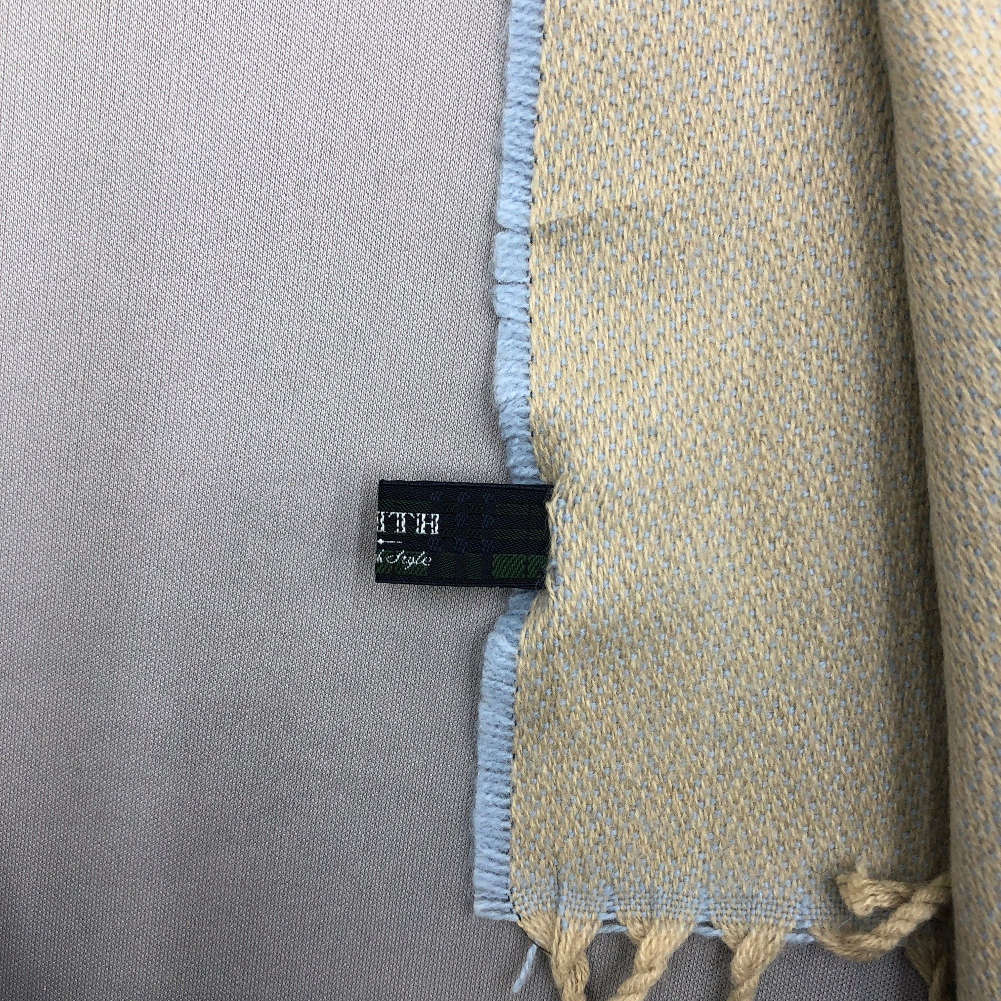 Japanese Brand Vintage Keith Scarf Muffler Wool Wraps Babuskha Scarves Size ONE SIZE - 5 Thumbnail
