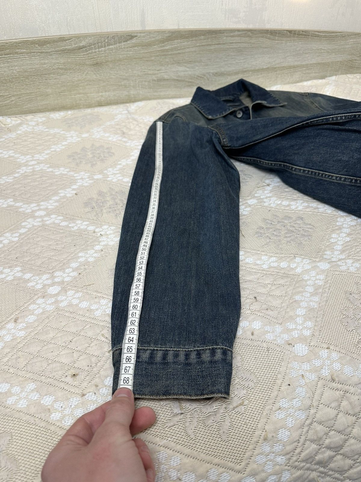 John Varvatos 🔥 John Varvatos Vintage Denim Jacket Collection Design Y2K Size US L / EU 52-54 / 3 - 16 Thumbnail
