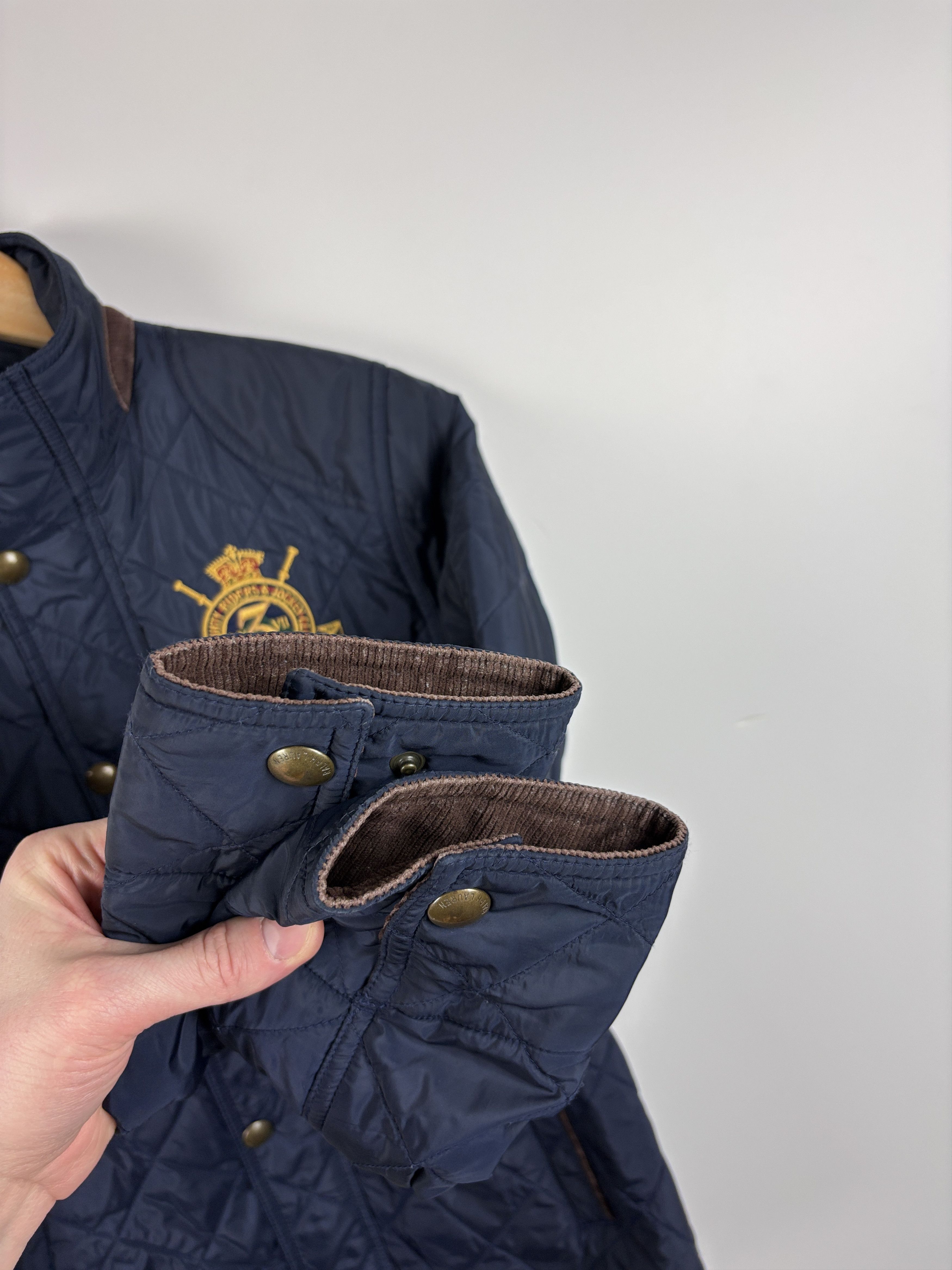 Polo Ralph Lauren × Vintage Ralph Lauren Sport County Riders Jockey Club Quilted Jacket Size S / US 4 / IT 40 - 7 Thumbnail