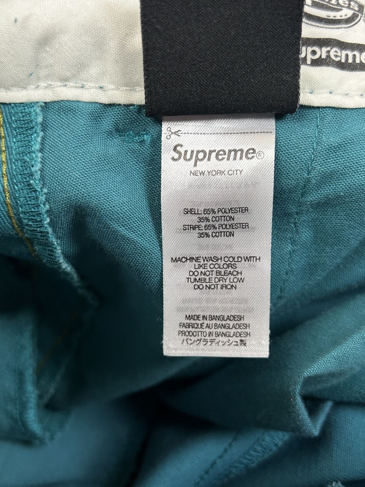 Dickies × Supreme SS22 Dickies x Supreme Stripe 874 Work Pant Trousers Teal 30 Size US 30 / EU 46 - 12 Thumbnail