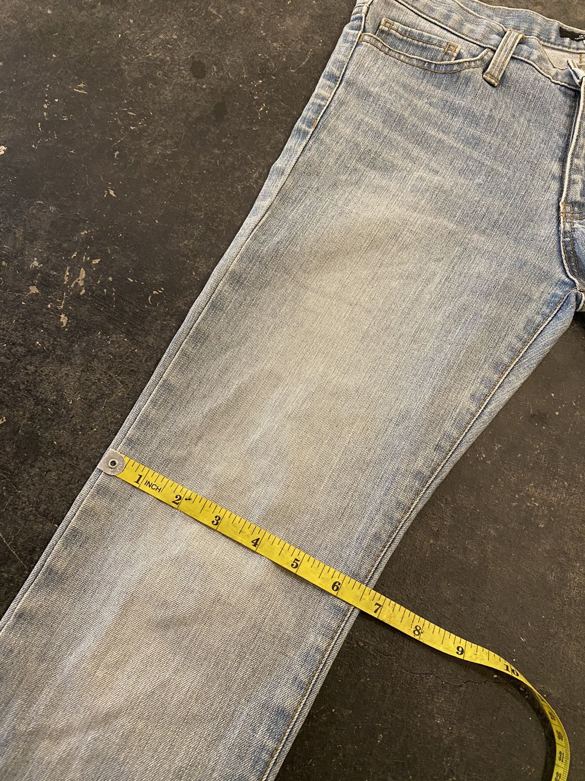 If Six Was Nine × Japanese Brand × Yohji Yamamoto Ined Homme Yohji Yamamoto jeans Size 28" / US 6 / IT 42 - 9 Thumbnail