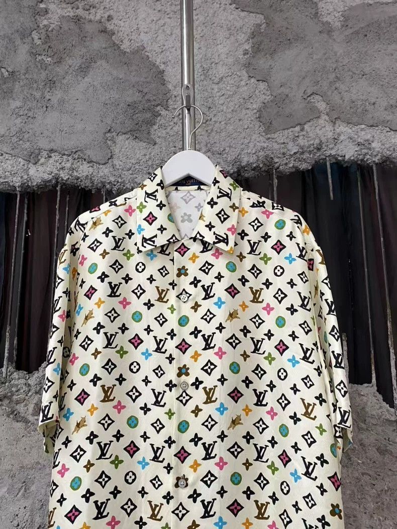 Louis Vuitton louis vuitton tyler silk short sleeve shirt-2507 Size US S / EU 44-46 / 1 - 3 Thumbnail