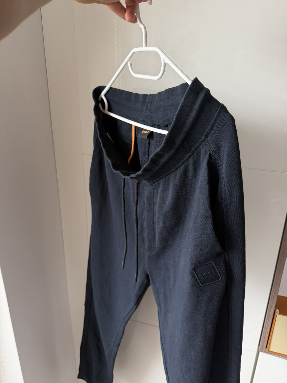 Hugo Boss Hugo Boss Deep Dark Blue Casual Luxury Sweatpants Joggers Size US 32 / EU 48 - 9 Thumbnail
