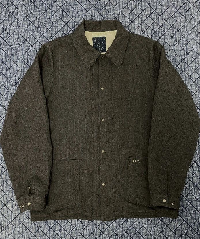 image of Visvim Ict 19Ss Gang Coverall19Ss I.c.t Trading Post Section in Brown, Men's (Size Small)