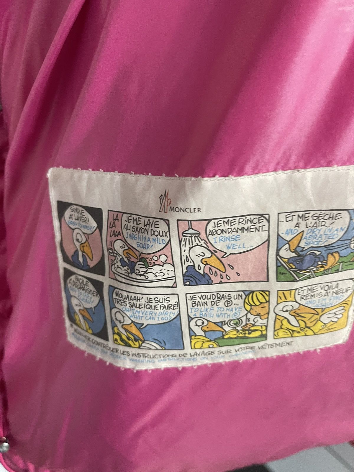 Moncler Moncler Pink Maya Bubble Jacket Size US L / EU 52-54 / 3 - 6 Thumbnail