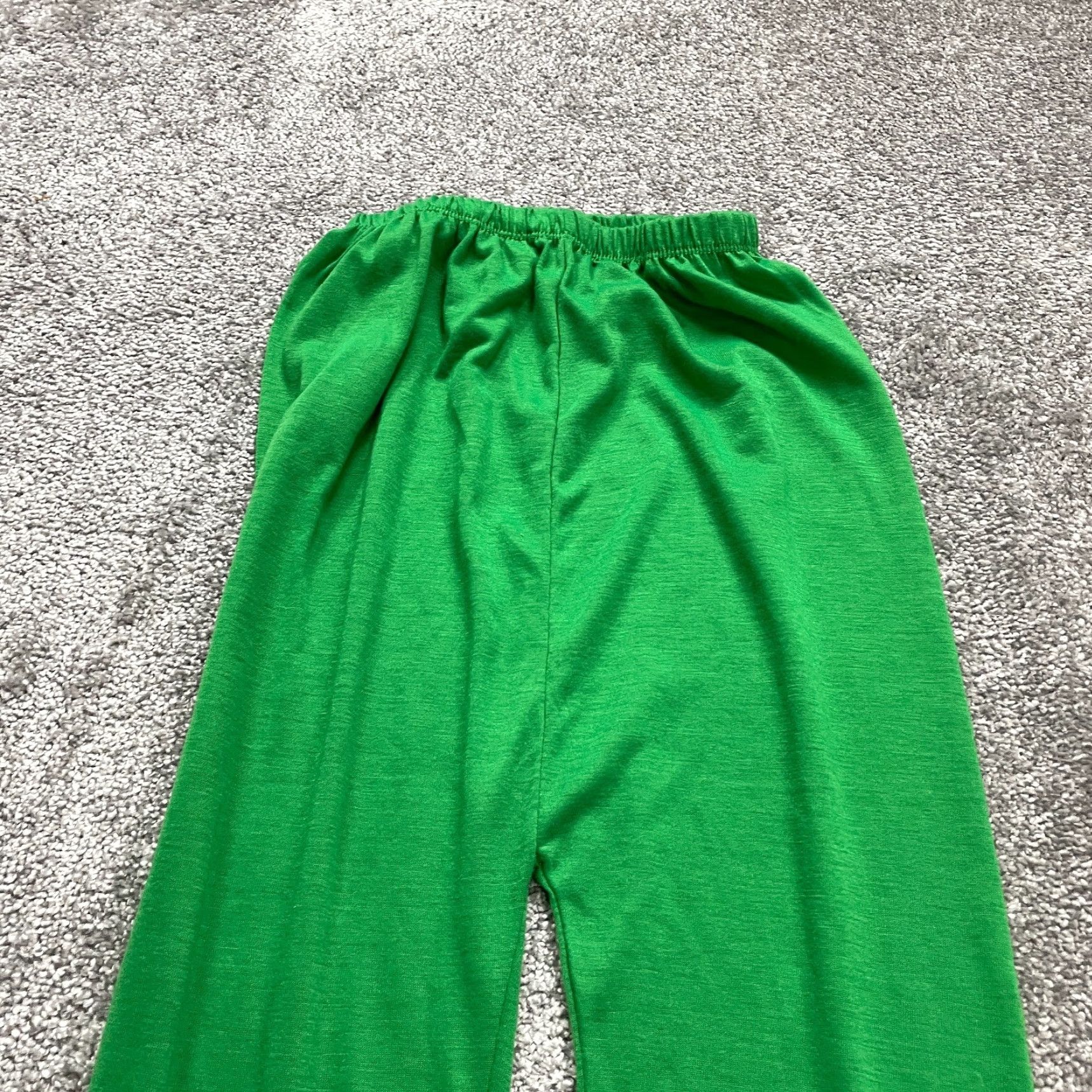 Vintage Unbranded Leggings Womens Green Compression High Rise Slim Soft Stretch 18x22 Size 40" / US 18 - 3 Thumbnail