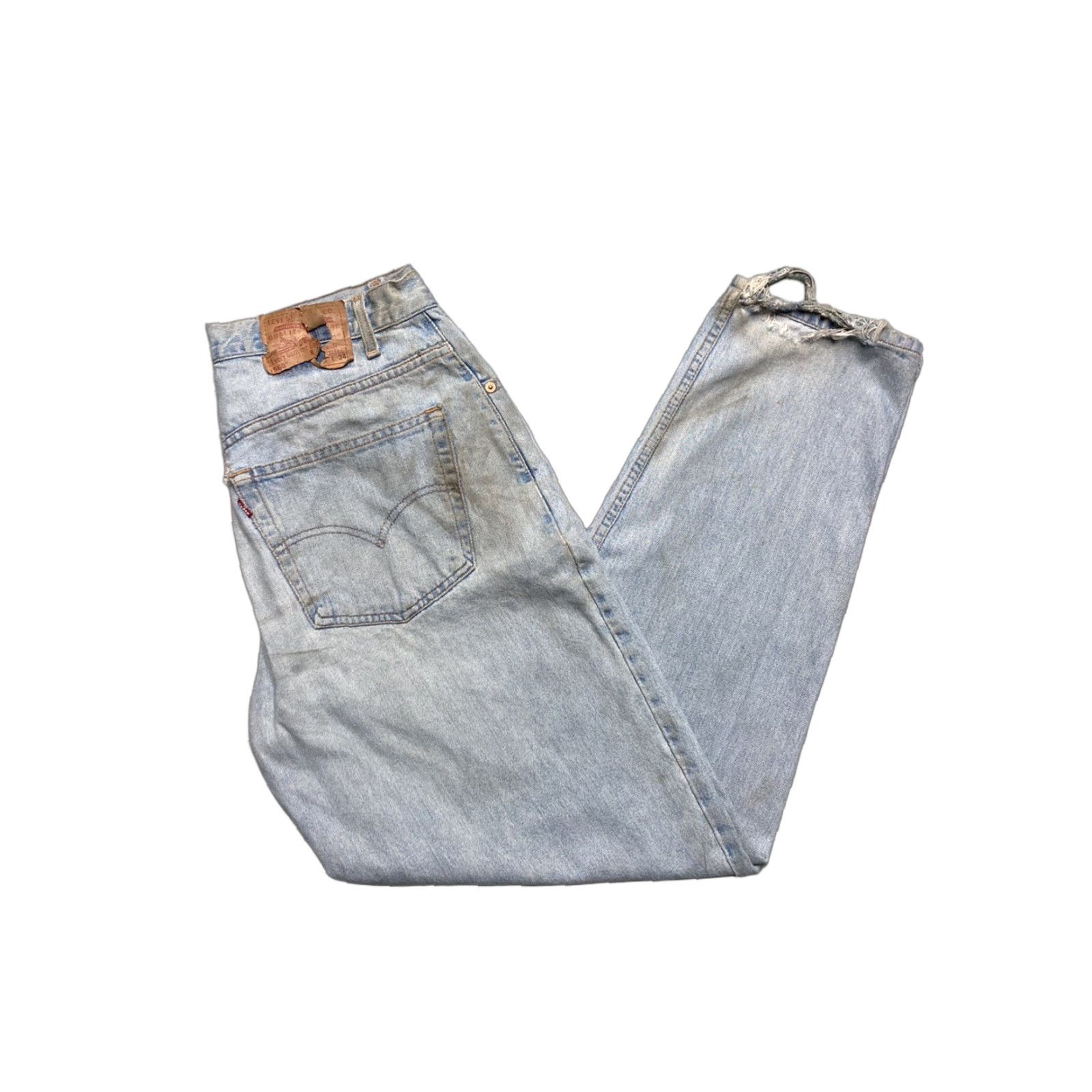 Levi's VINTAGE Levi’s Jeans 560 34x34 Tapered Loose Baggy 90s y2k skater faded grunge Mens Blue jeans Size US 34 / EU 50 - 1 Thumbnail
