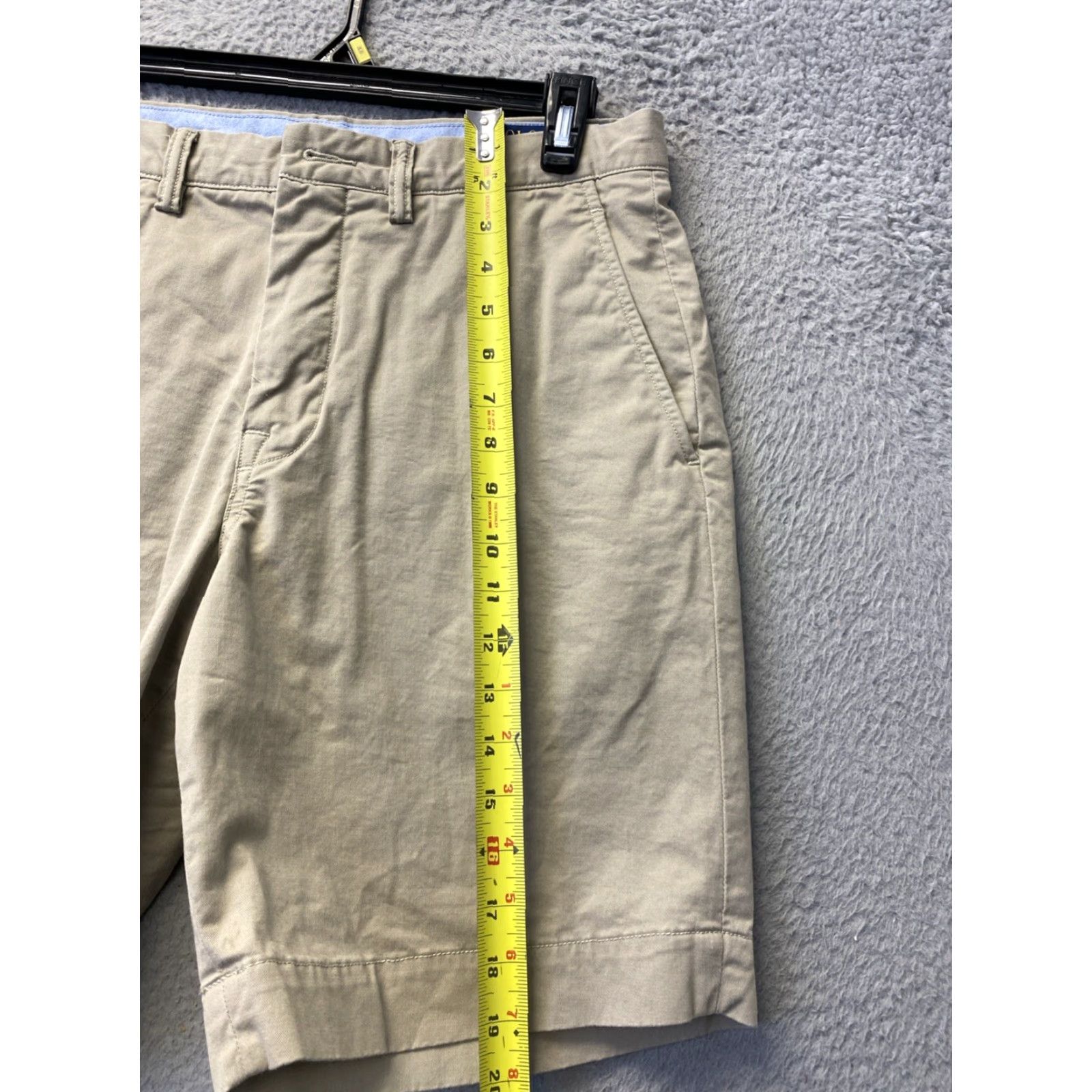 Polo Ralph Lauren VINTAGE Polo Ralph Lauren Shorts Mens 32 Chino Casual Summer Fall Spring Cotton Blend Tan Sports Size US XS / EU 42 / 0 - 3 Thumbnail