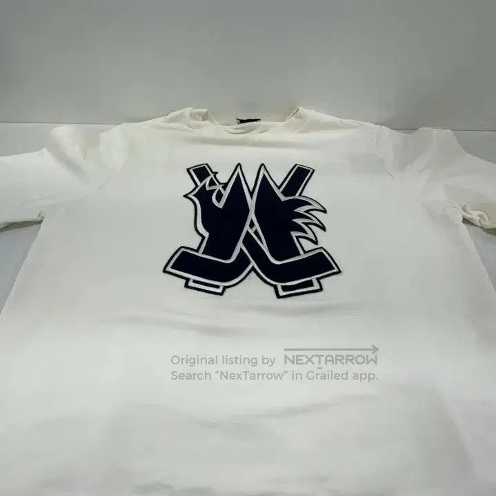 Moncler Moncler FW23 Hockey Logo Crewneck Sweatshirt. Size US XL / EU 56 / 4 - 7 Thumbnail