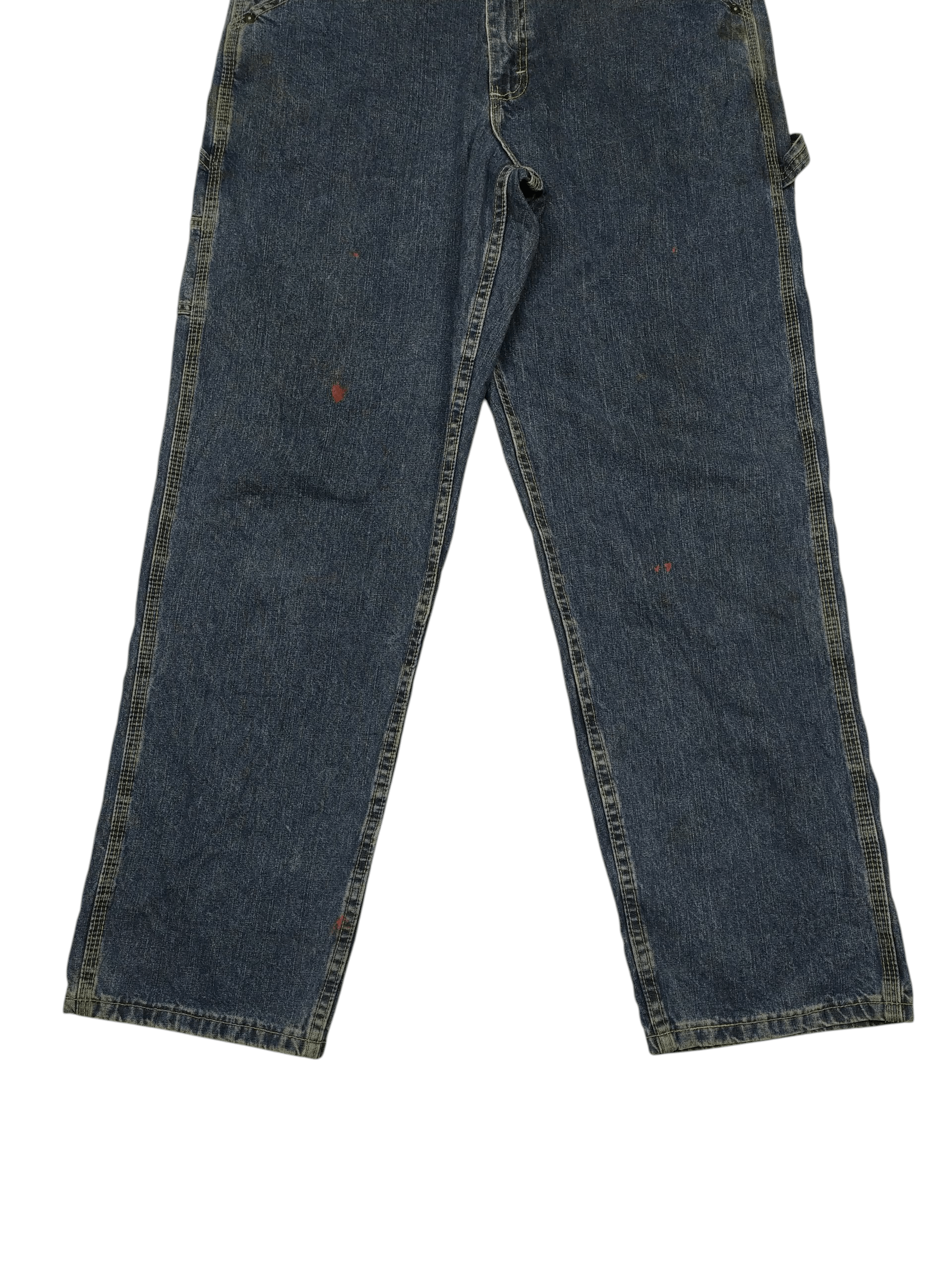 Lee Vintage Lee Dungarees Carpenter Double Knee Jeans Size US 34 / EU 50 - 4 Thumbnail