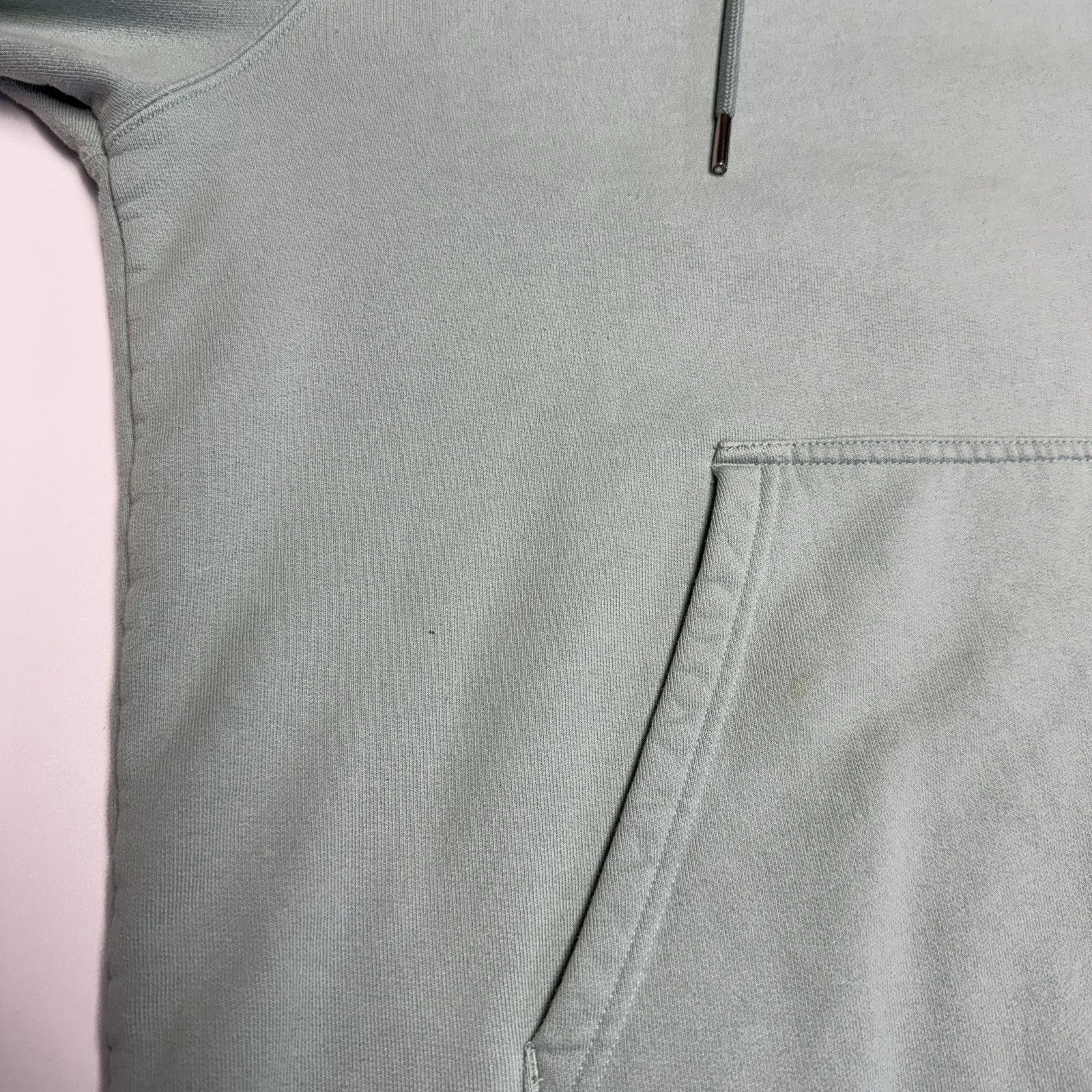 Sandro Sandro Paris Hoodie Sweatshirt Mens Large 23x26.5 Turquoise Size US L / EU 52-54 / 3 - 5 Thumbnail