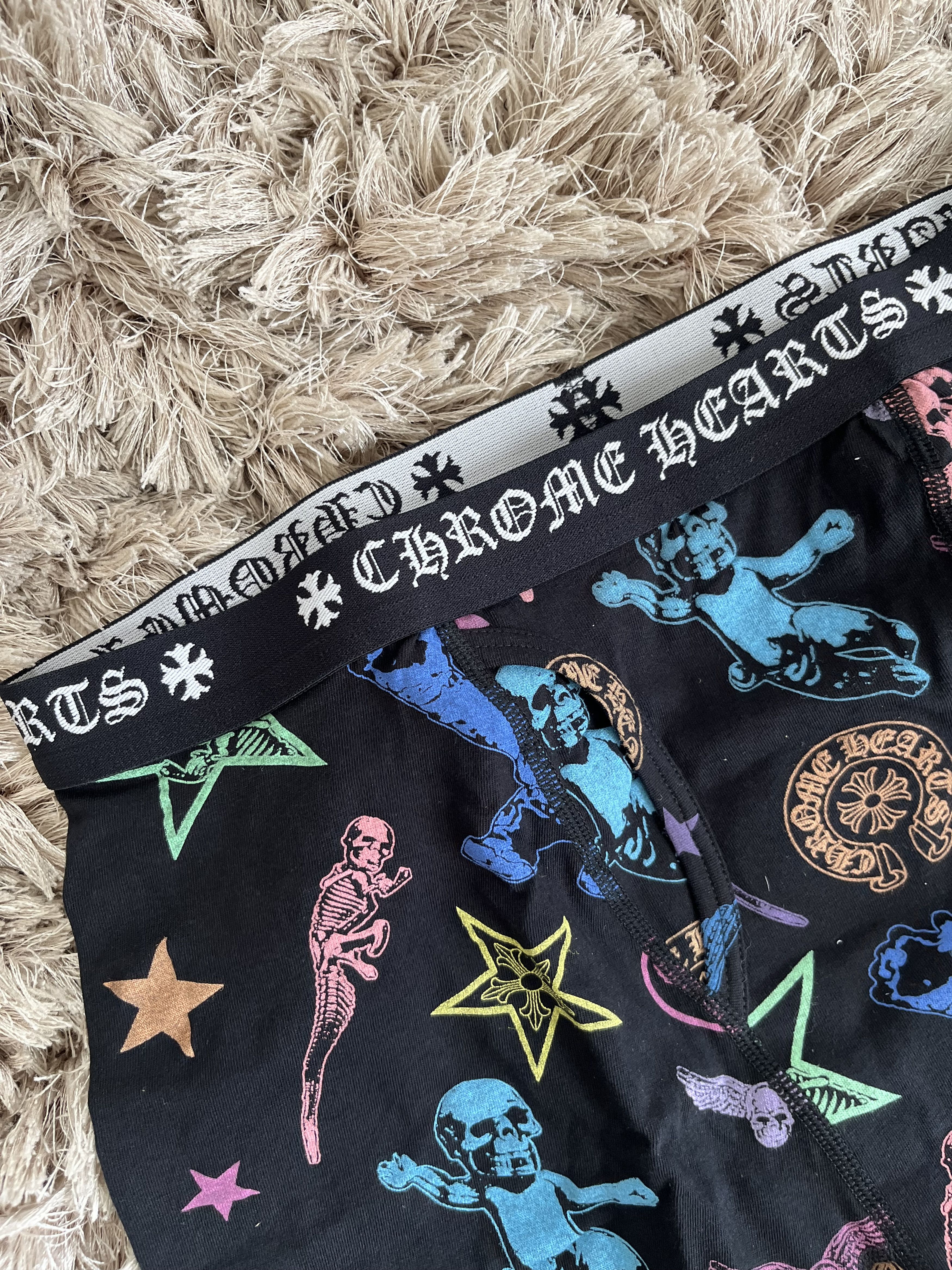 Chrome Hearts Chrome Hearts x FOTi Boxer Briefs - Black Multi Size US 29 - 4 Thumbnail
