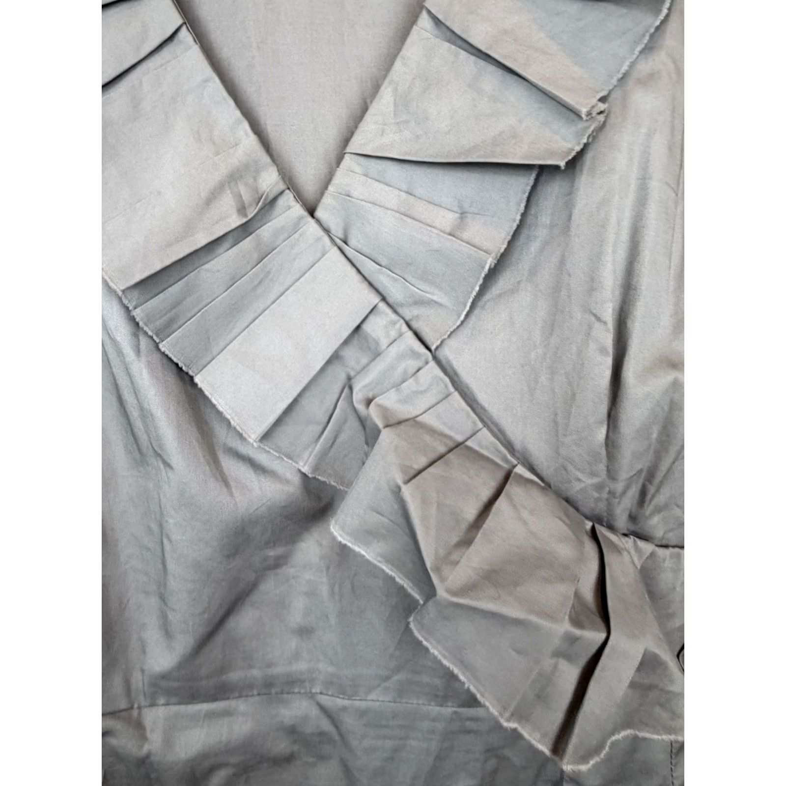 Loft Loft Ann Taylor Gray Sleeveless Wrap Dress Womens Size 14 Belted Waist Office Faux Size XL / US 12-14 / IT 48-50 - 5 Thumbnail