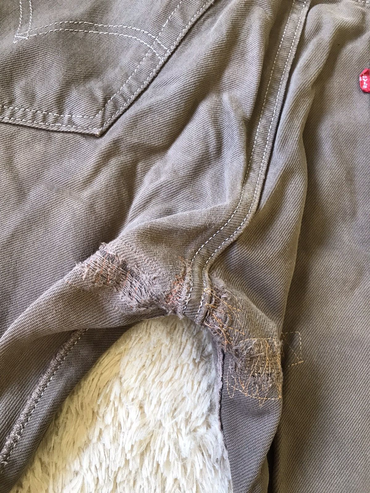 Levi's × Vintage Vintage 80s Levi’s Brown Denim Jeans Size US 32 / EU 48 - 9 Thumbnail