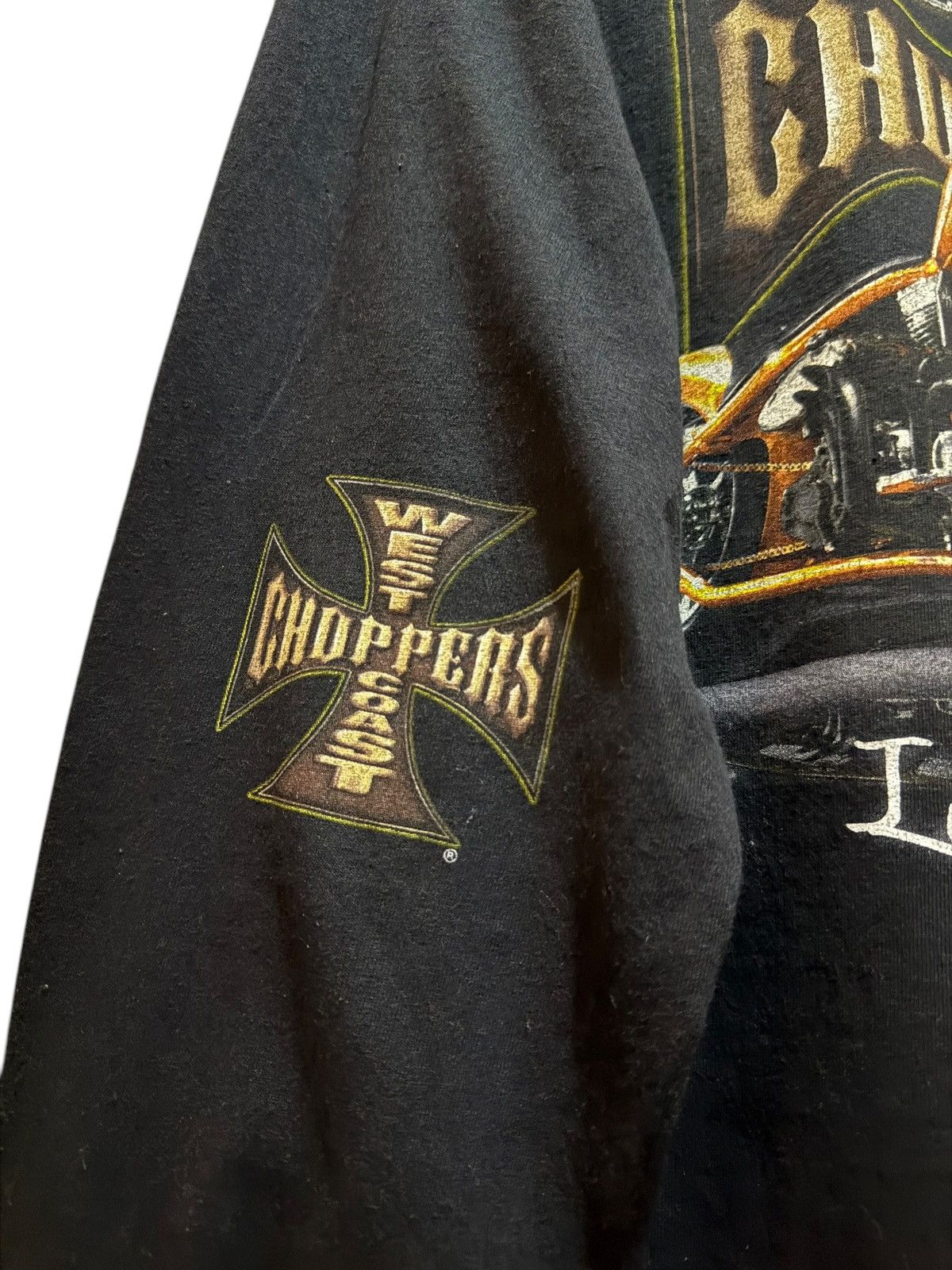West Coast Choppers Vintage West Cost Chopper Long Beach Long Sleeve Tshirt Size US XL / EU 56 / 4 - 5 Thumbnail