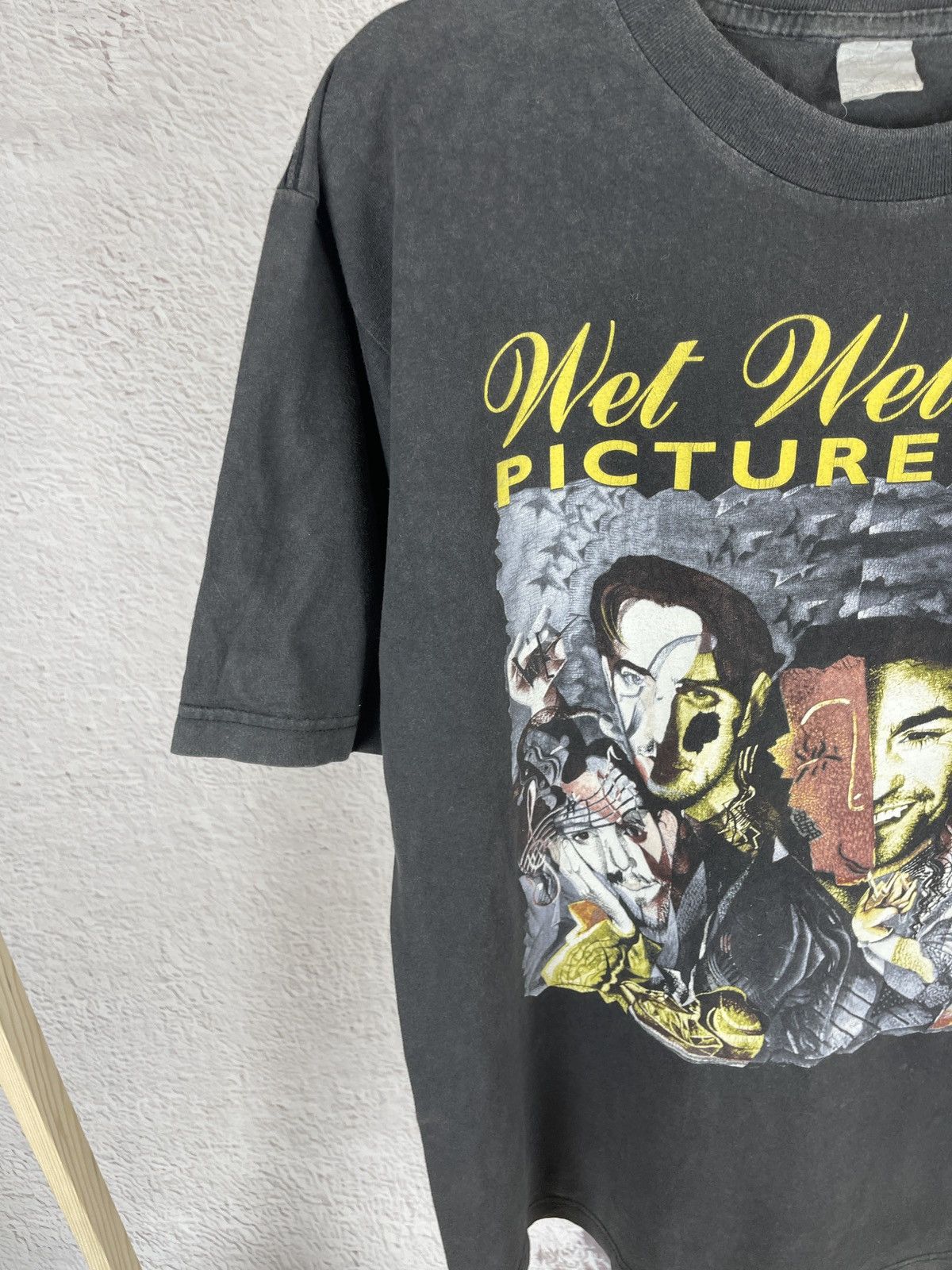 Band Tees Wet Wet Wet vintage 1995 Picture This at Christmas tour tee Size US L / EU 52-54 / 3 - 8 Thumbnail