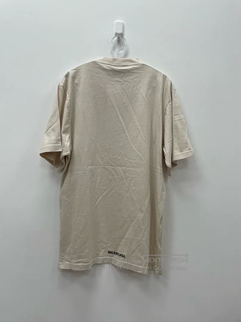 Balenciaga Balenciaga Solid Color Crewneck Long Sleeve T-Shirt Size US M / EU 48-50 / 2 - 2 Thumbnail
