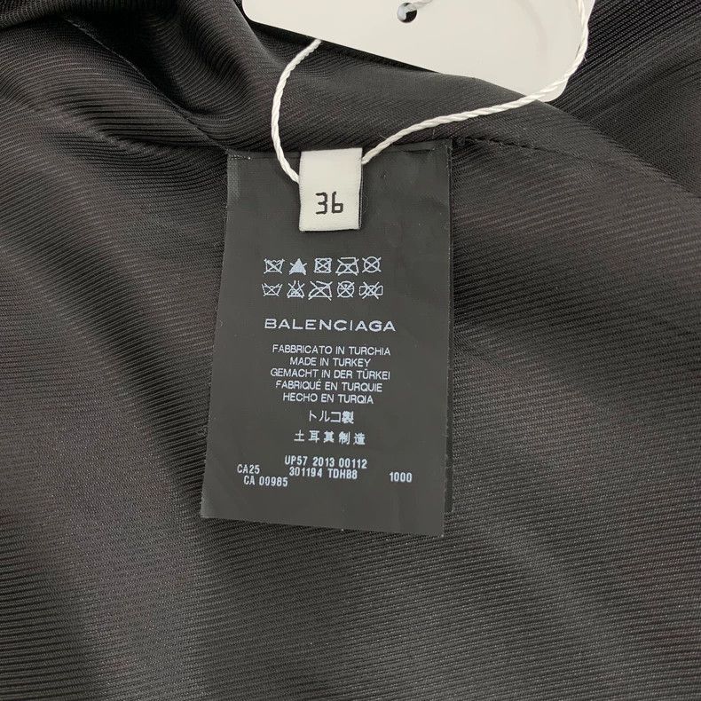 Other Balenciaga size 36 Black rhombus chain long sleeve sheepsk Size XS / US 0-2 / IT 36-38 - 6 Thumbnail