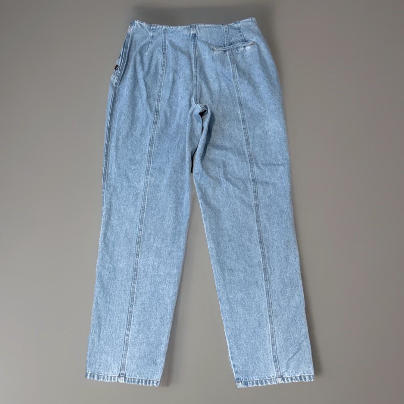 Vintage VINTAGE 80s Butterfly Embroidered Together! Brand Women’s Jeans Straight Blue 30x30 Womens Size 36" / US 14 / IT 50 - 2 Thumbnail