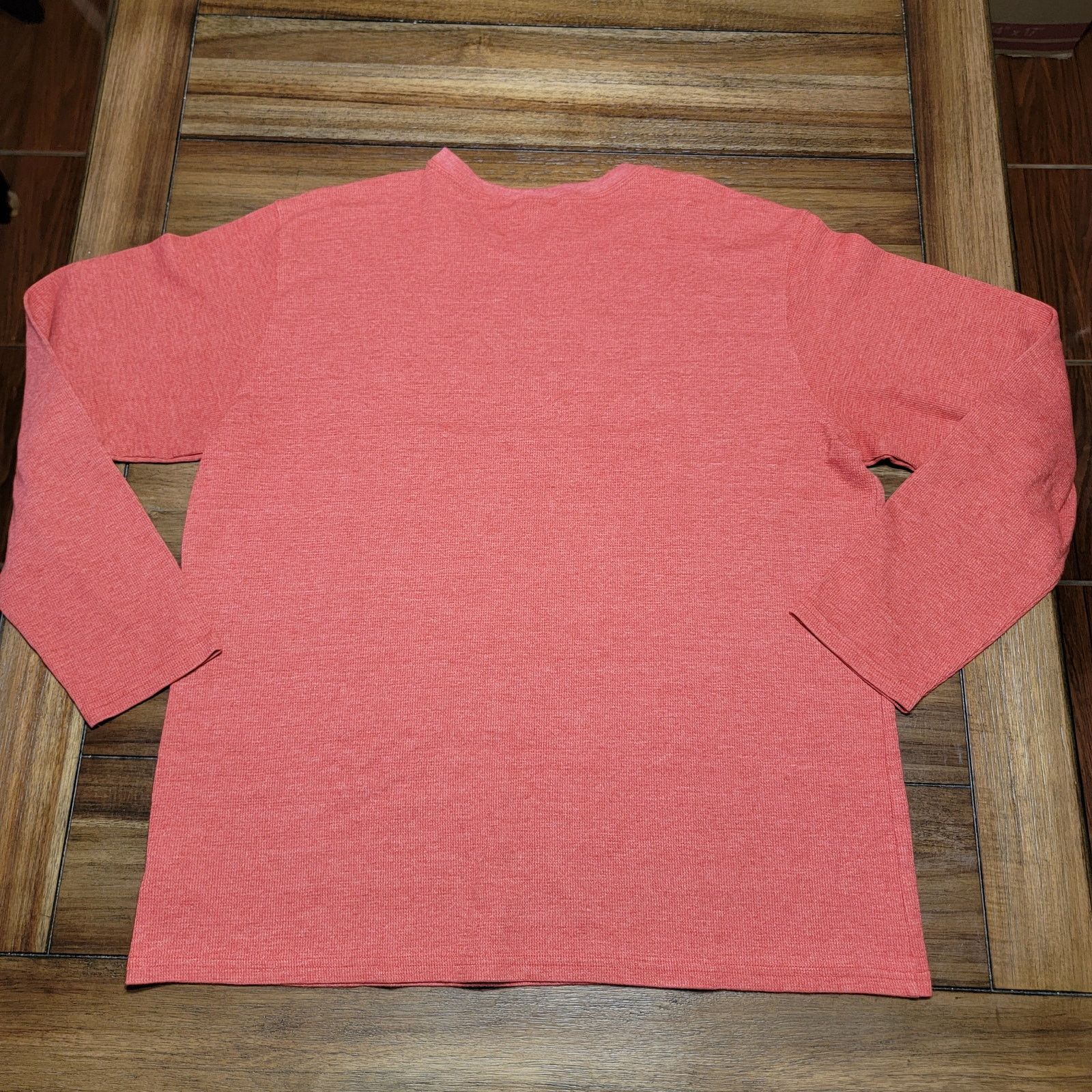 Columbia Columbia LS Waffle Knit Dark Red Unisex Shirt - Size XL Size US XL / EU 56 / 4 - 3 Thumbnail