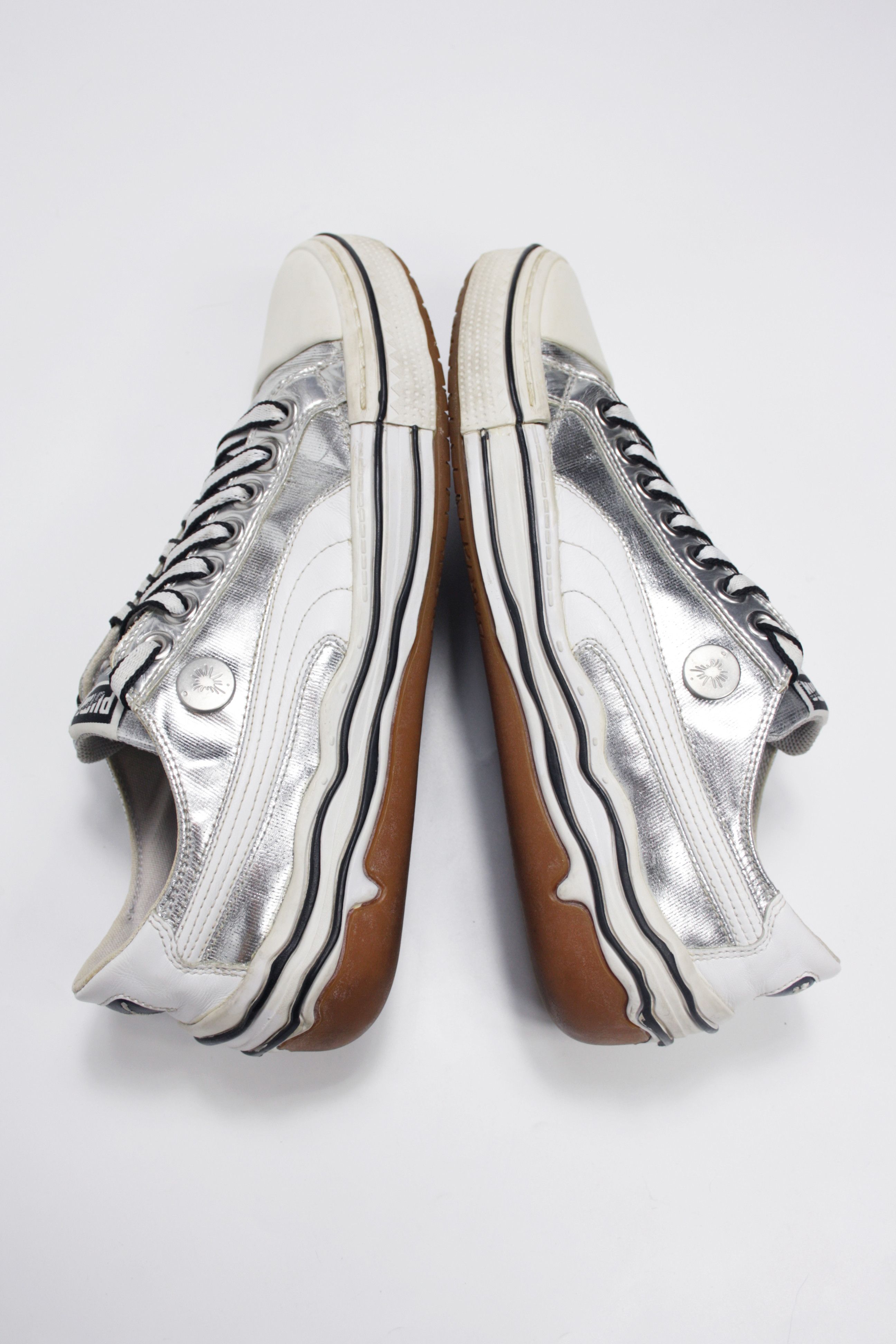 Maison MIHARA YASUHIRO Puma x Mihara Yasuhiro MY-41 Metallic Silver Y2K Trainers Size US 9 / IT 39 - 5 Thumbnail