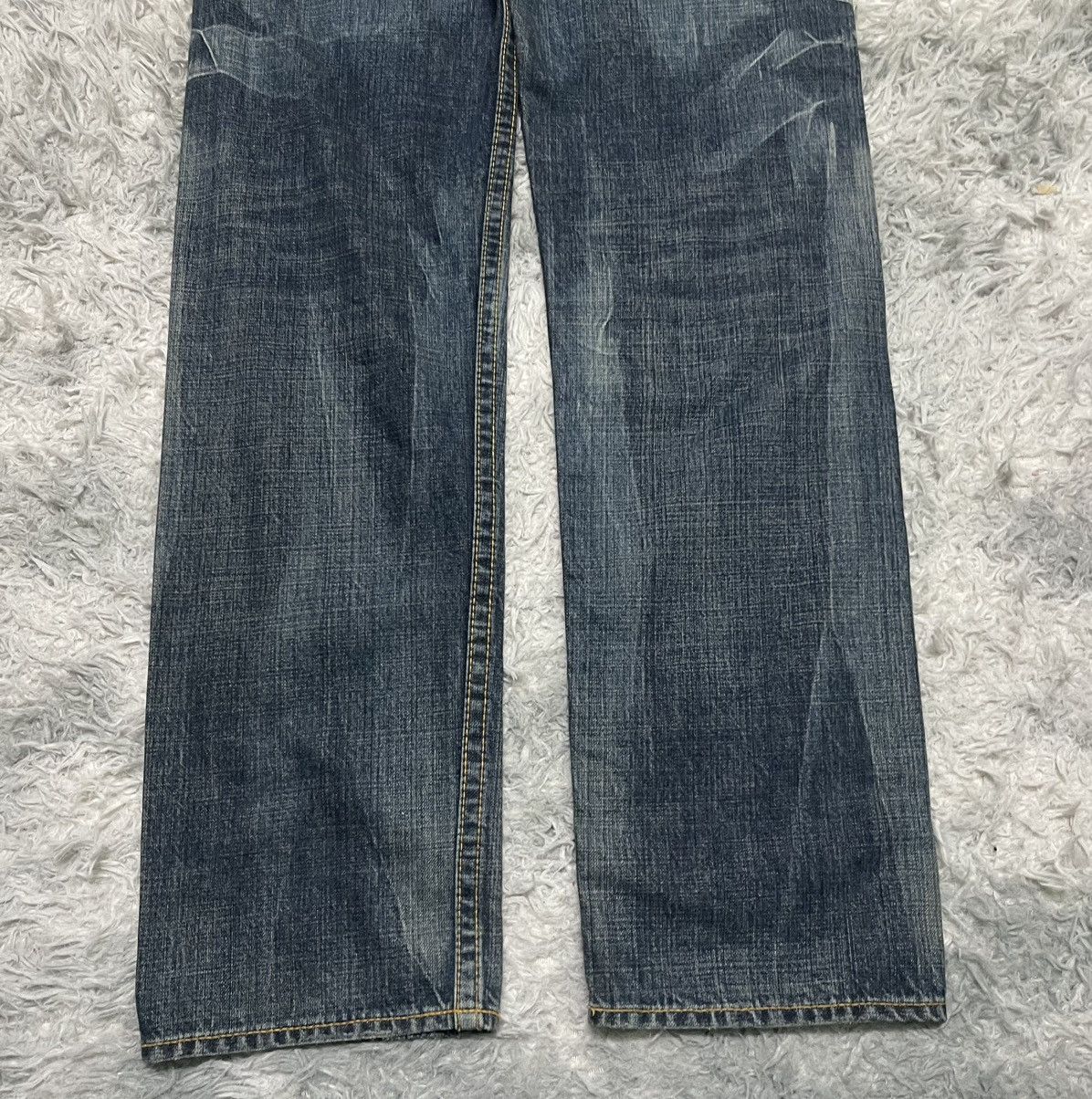 If Six Was Nine 2000s CO & LU PDENIM PANT RARE DESIGN Size US 30 / EU 46 - 11 Thumbnail