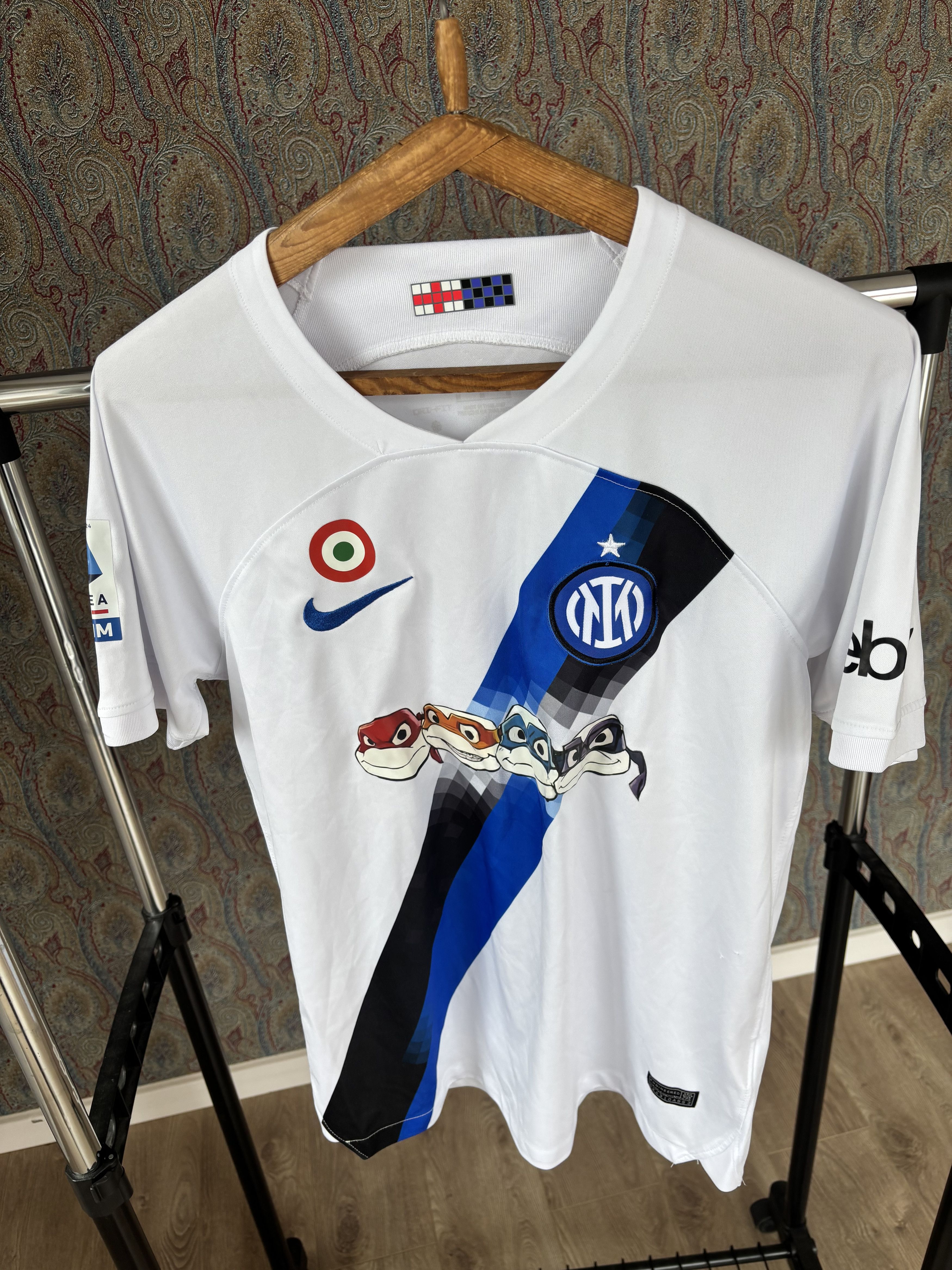Nike Inter Milan Nike 2023/24 Special Edition Ninja Turtle Jersey Size US L / EU 52-54 / 3 - 1 Thumbnail