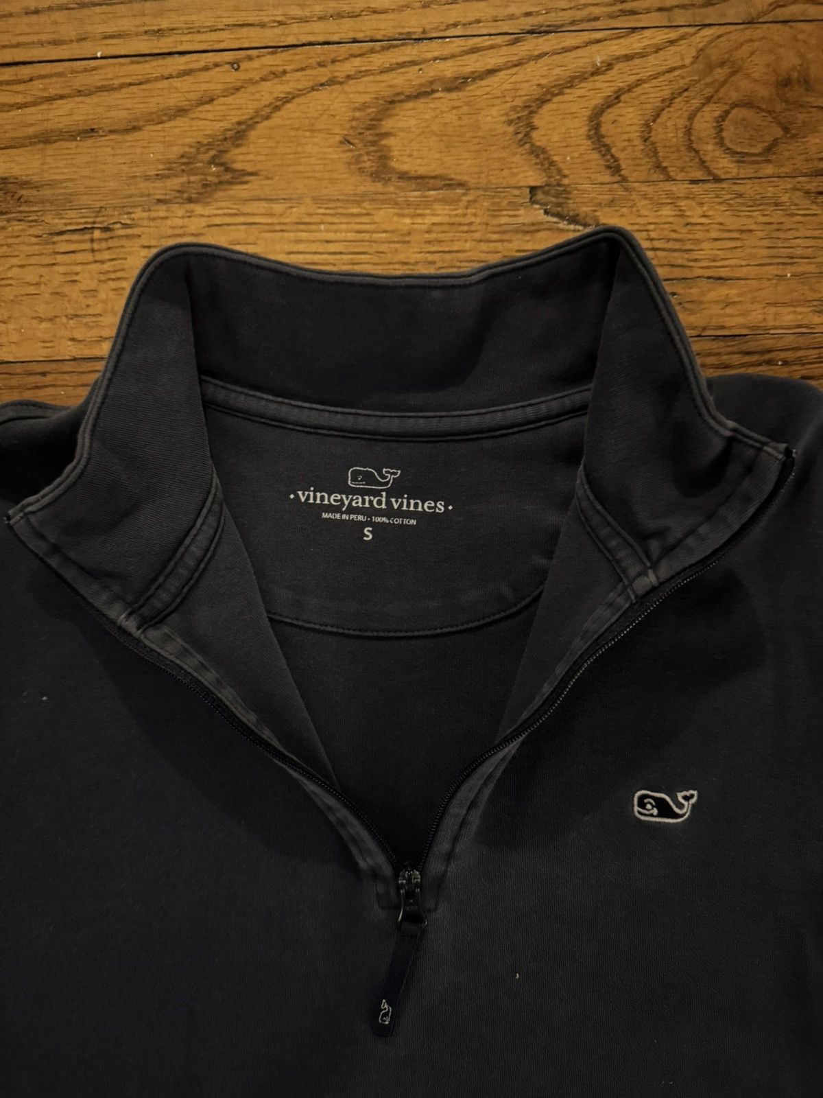 Vineyard Vines Small Navy Blue Vineyard Vines 1/4 zip up Size US S / EU 44-46 / 1 - 3 Thumbnail