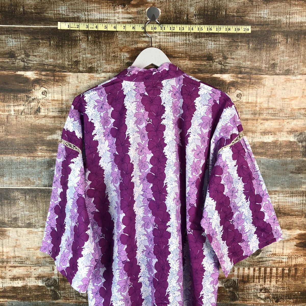 Homespun Knitwear × Japanese Brand V Live Purple Kimono streetwear #A2232 Size US L / EU 52-54 / 3 - 15 Thumbnail