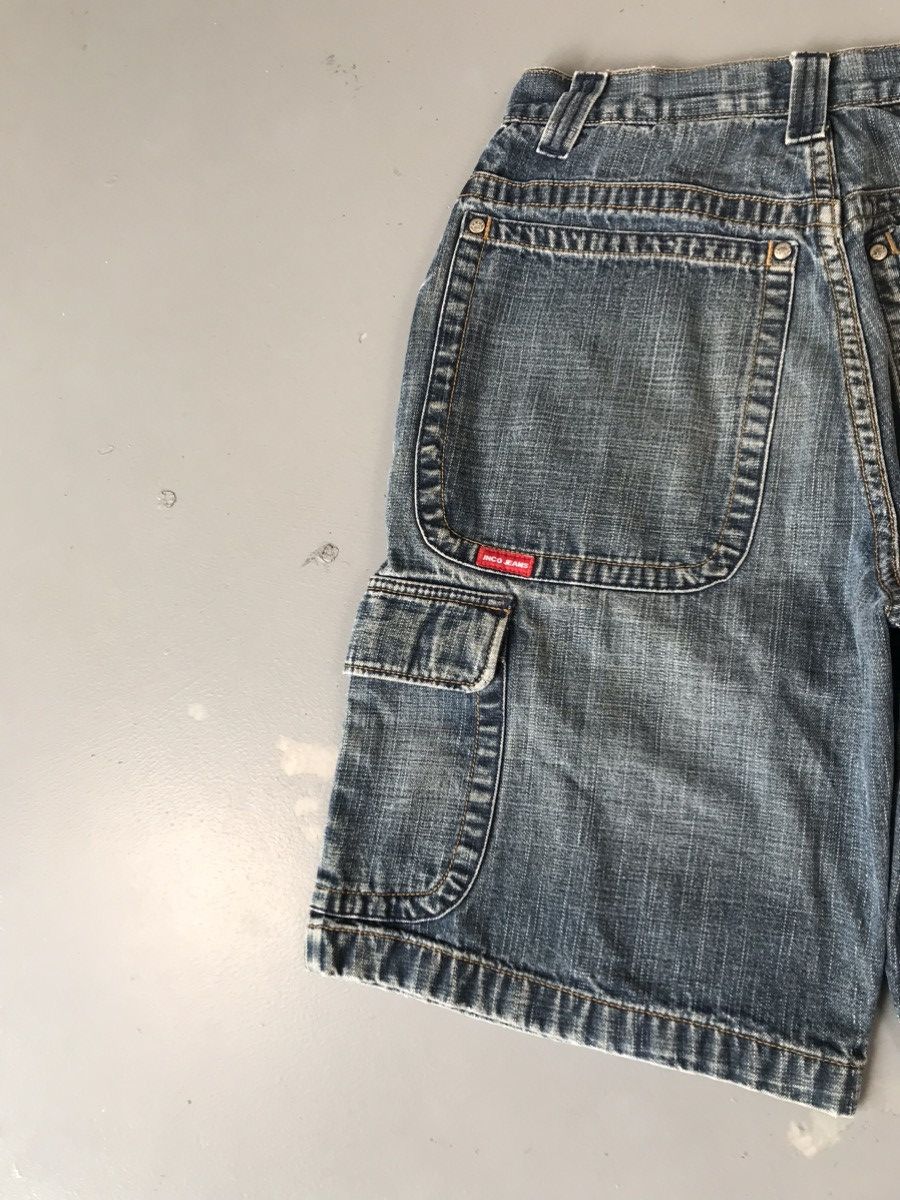 JNCO × Southpole × Vintage Crazy vintage Jnco snake 🐍 embroidered denim jort Size US 28 / EU 44 - 10 Thumbnail