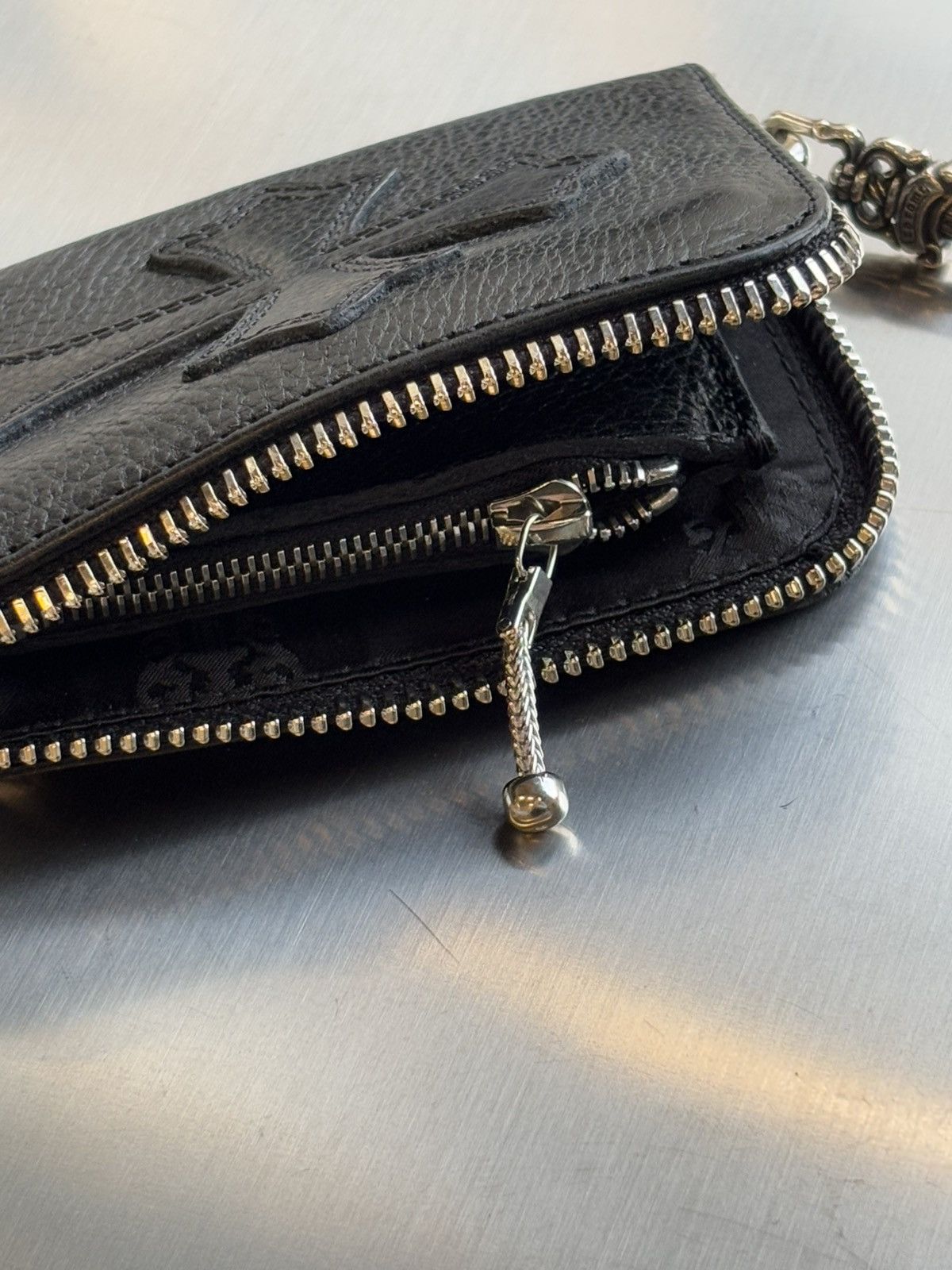 Chrome Hearts Chrome hearts cross patch coin pouch wallet Size ONE SIZE - 5 Thumbnail