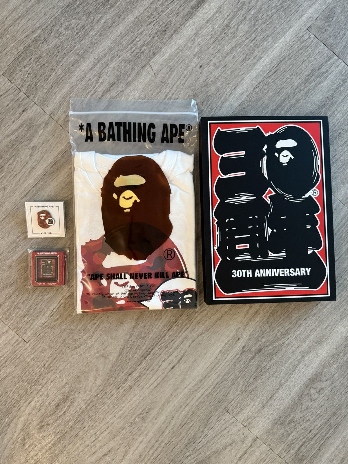 Bape Bape ape head tee Size US XL / EU 56 / 4 - 2 Thumbnail