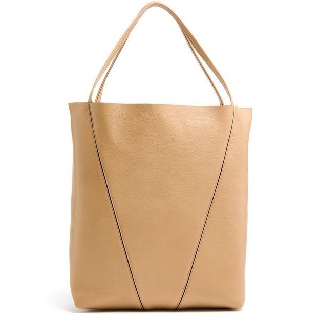 Chloe Chloe Large Spin Boyish Brown Grained Leather Tote Bag New & Size ONE SIZE - 4 Thumbnail