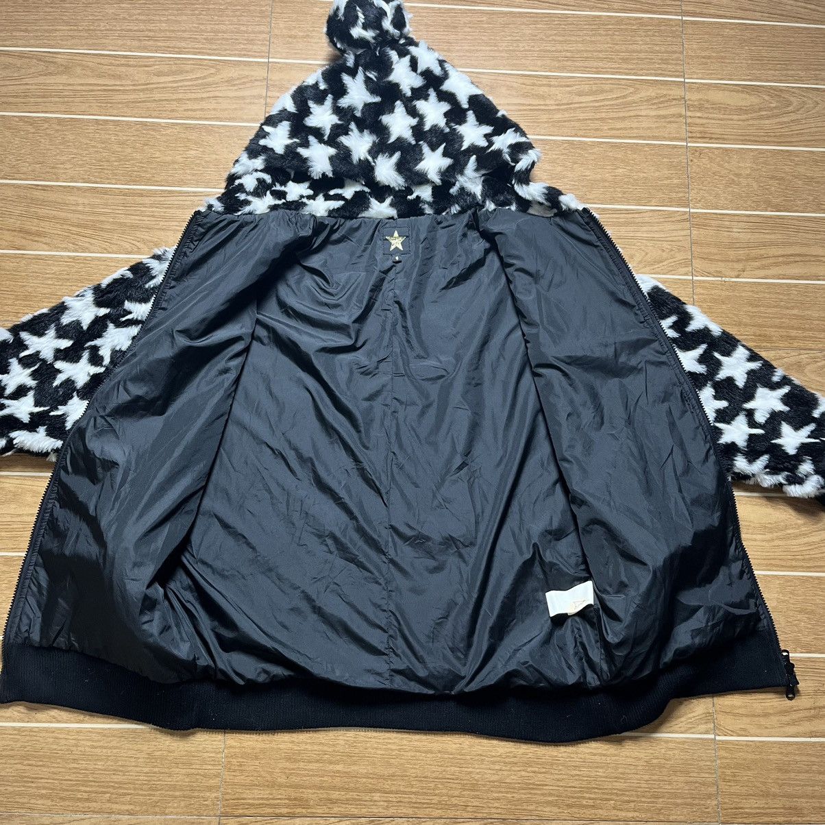 20471120 Archive Hyoma 20471120 Stars Faux Far Bat Wing Zip Up Jacket Size US S / EU 44-46 / 1 - 10 Thumbnail