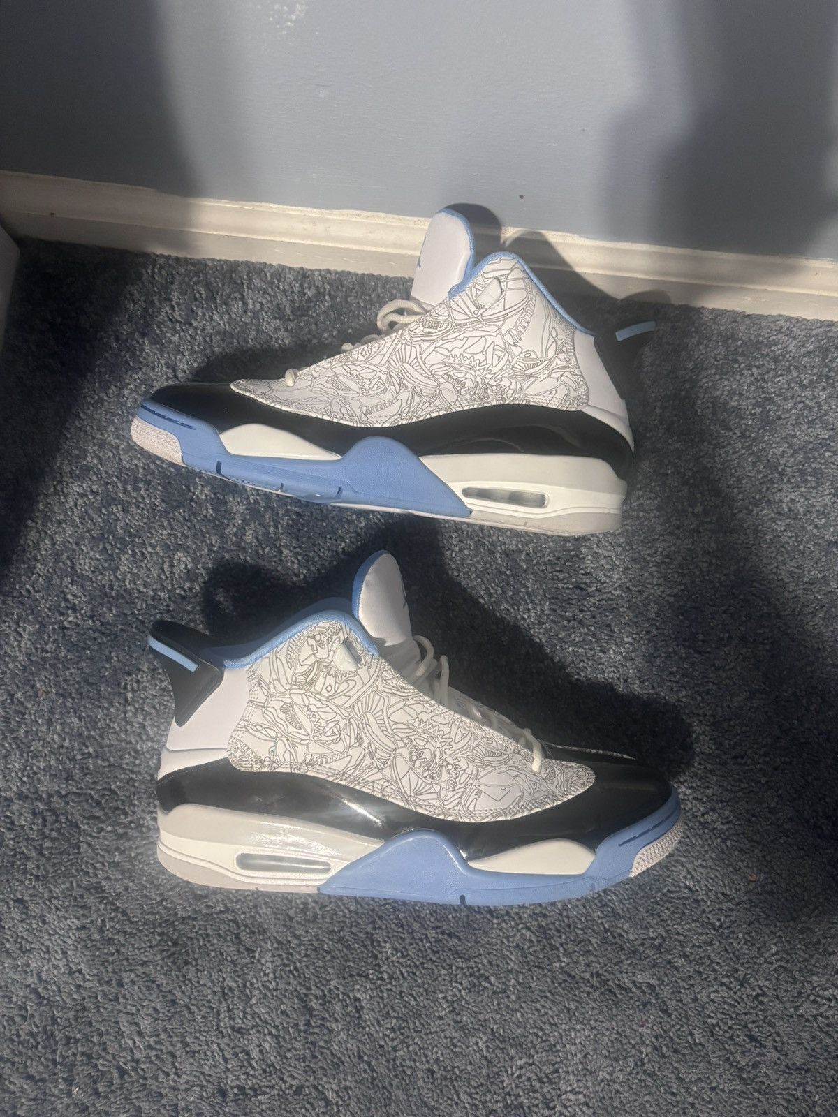 Nike Jordan Dub Zeros Size US 12 / EU 45 - 6 Thumbnail