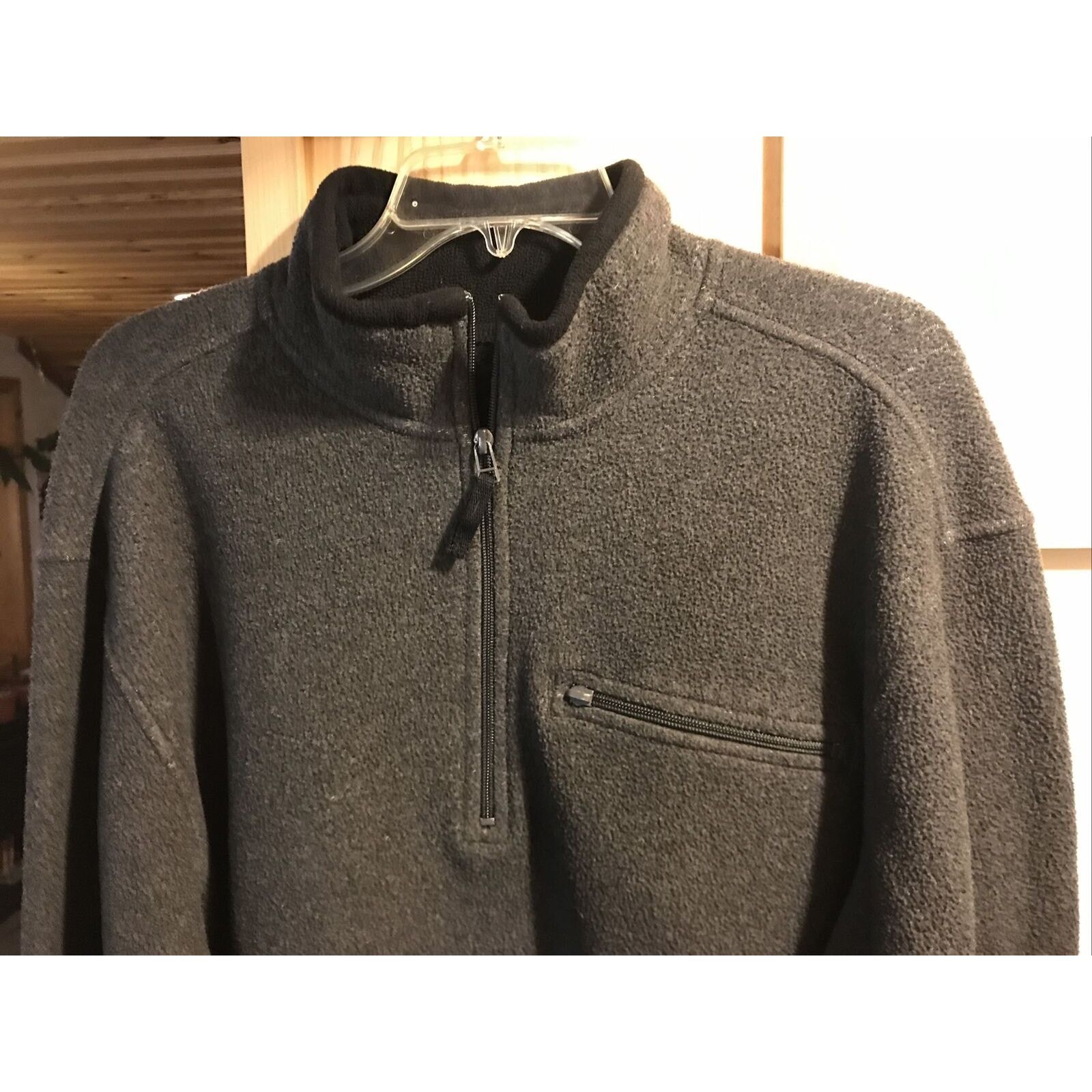 Gap Gap Vintage Men’s XL Gray LS Pullover Polyester Rayon Fleece Size US XL / EU 56 / 4 - 7 Thumbnail