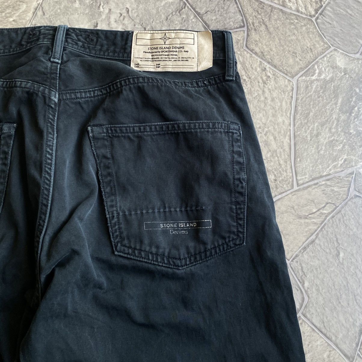 Stone Island Rare S.I. Denims Vintage Stone Island Jeans Denim Pants Size US 32 / EU 48 - 4 Thumbnail
