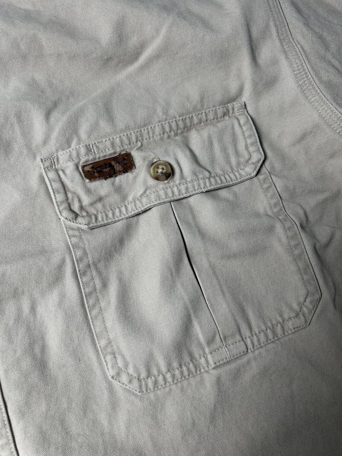 Carhartt Carhartt Pocket Shirt Heavyweight Overshirt Workwear Beige Size US XL / EU 56 / 4 - 3 Thumbnail