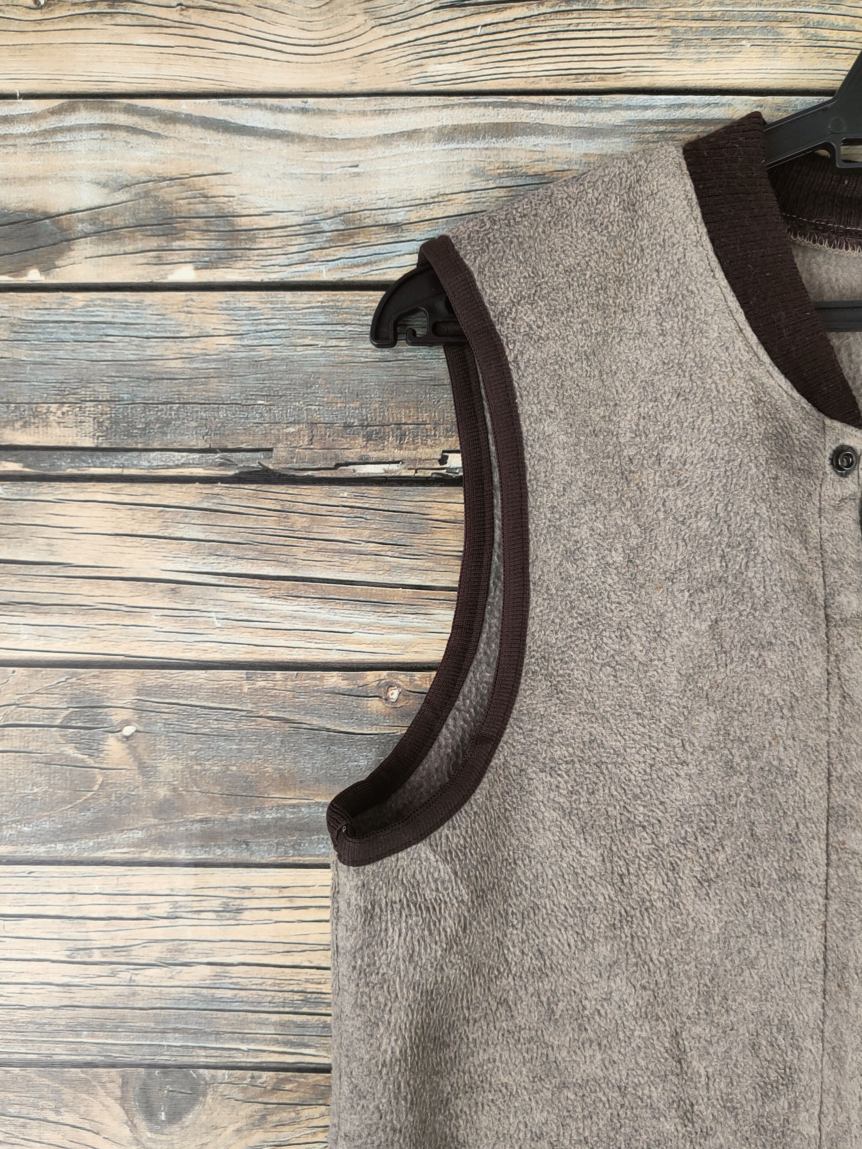 Vintage DL Armen made in france vintage Light Brown Vest #S2931 Size US S / EU 44-46 / 1 - 4 Thumbnail