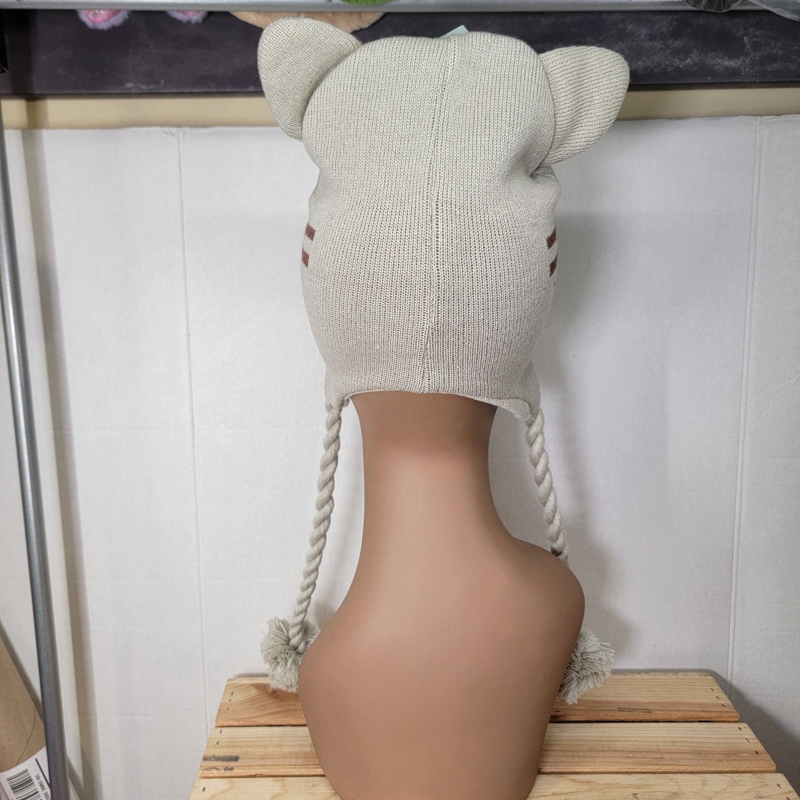 Other Pusheen by Culturefly Knit Trapper Beanie w/ Tassels- OS NEW Size ONE SIZE - 4 Thumbnail