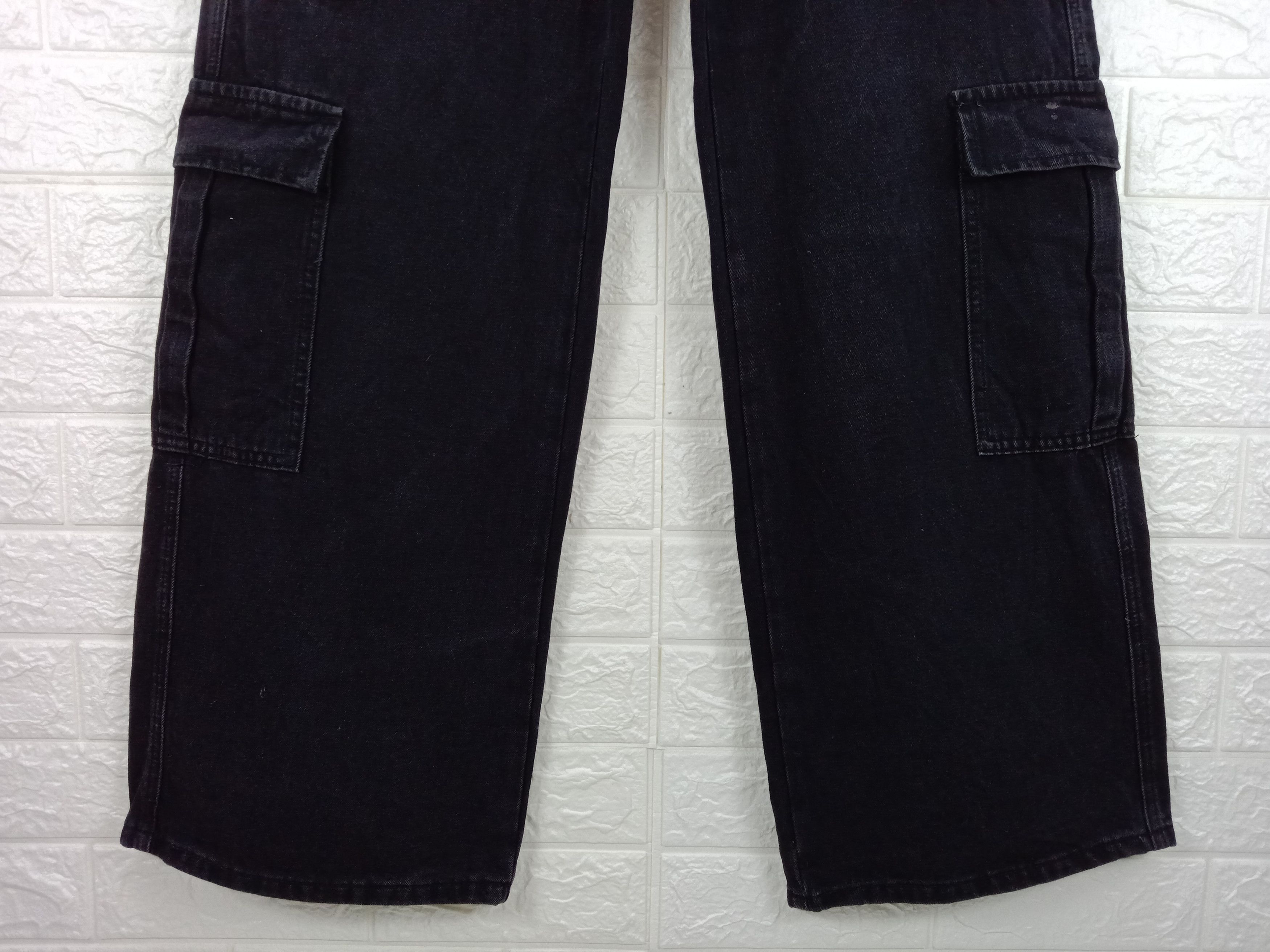 Japanese Brand Vintage Japanese Baggy Cargo Multi Pocket Seditionaries Pant Size US 29 - 4 Thumbnail